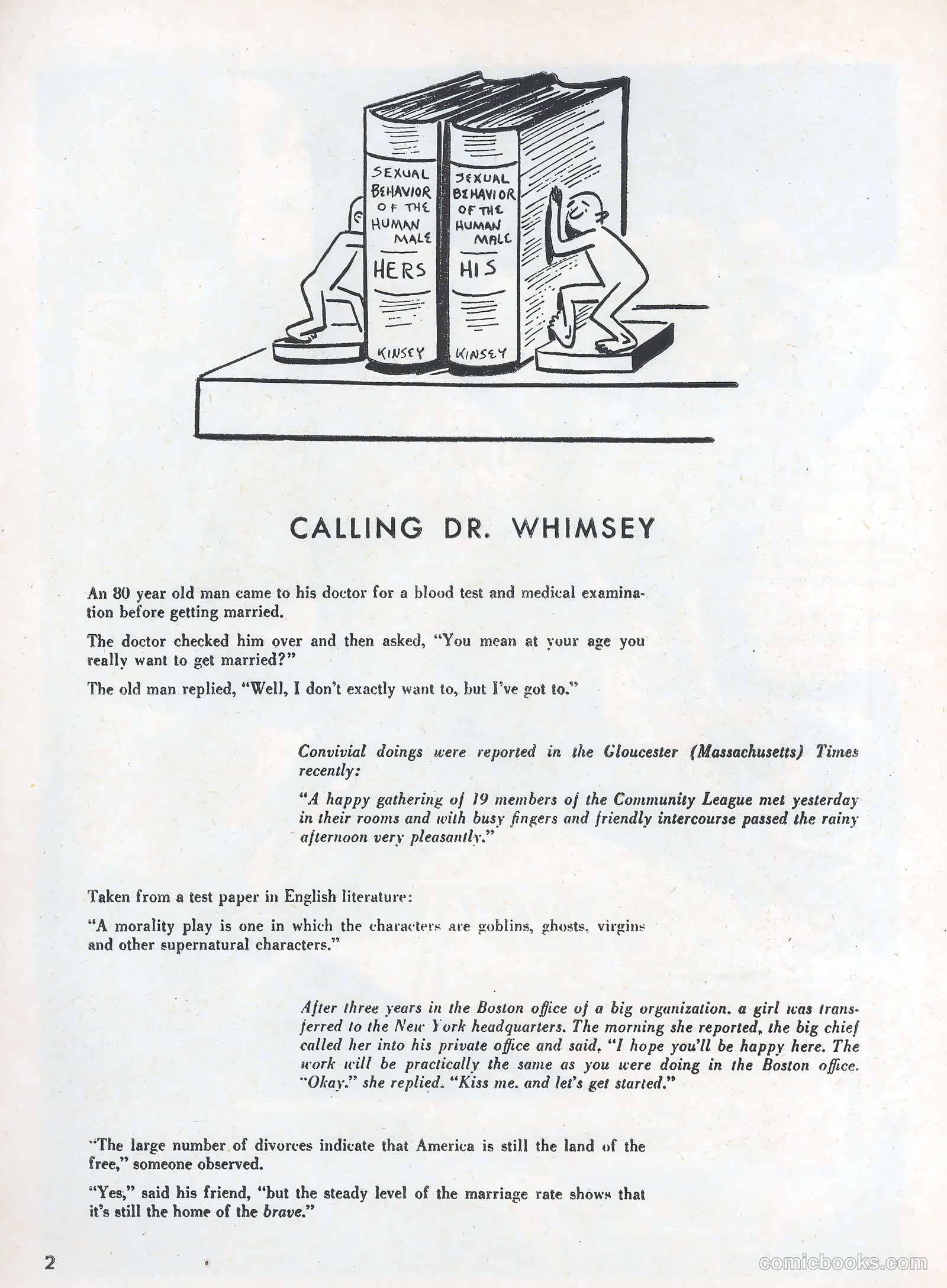 The Flimsey Report #nn (1953) — page 4 of 36
