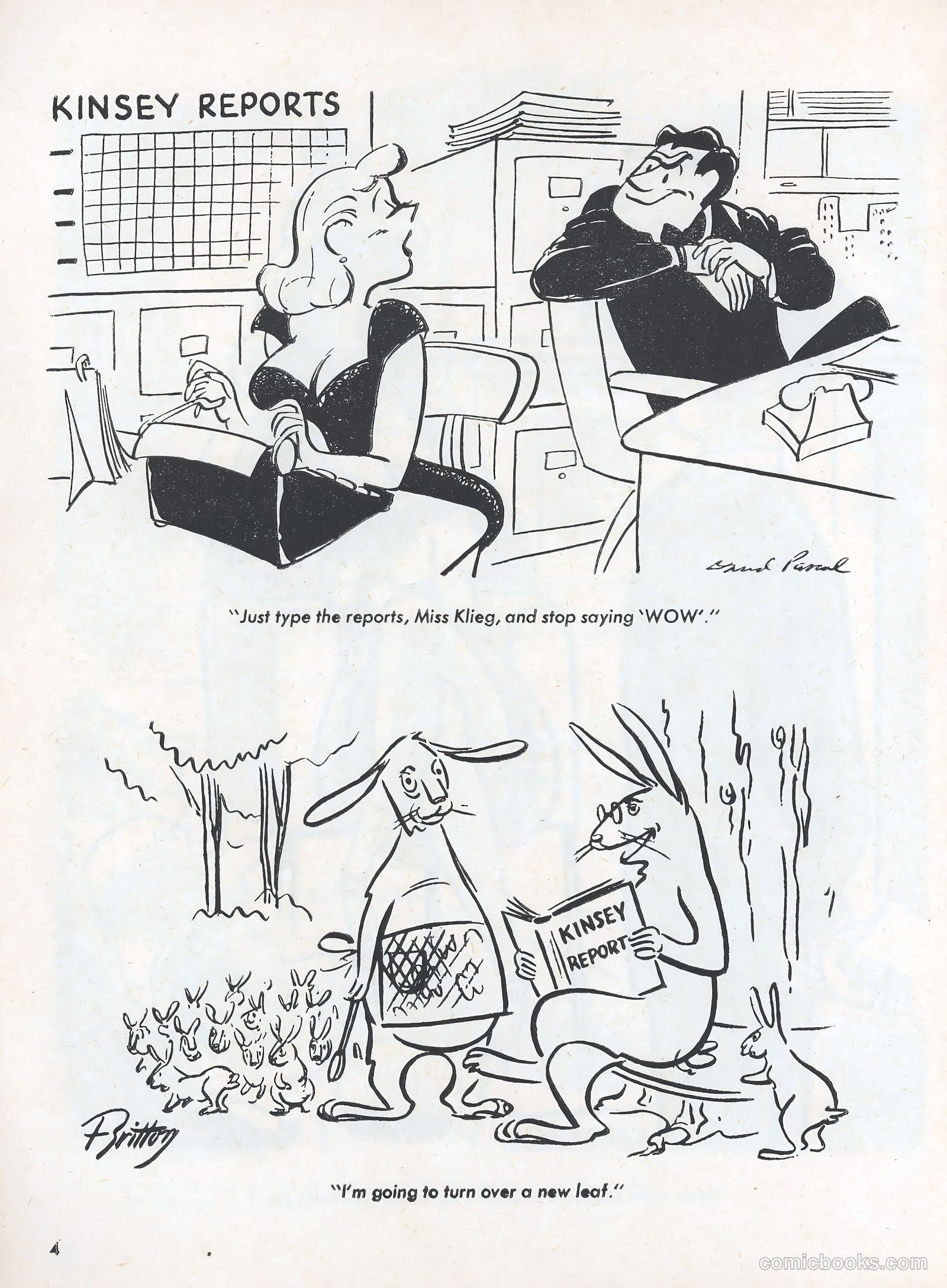 The Flimsey Report #nn (1953) — page 6 of 36