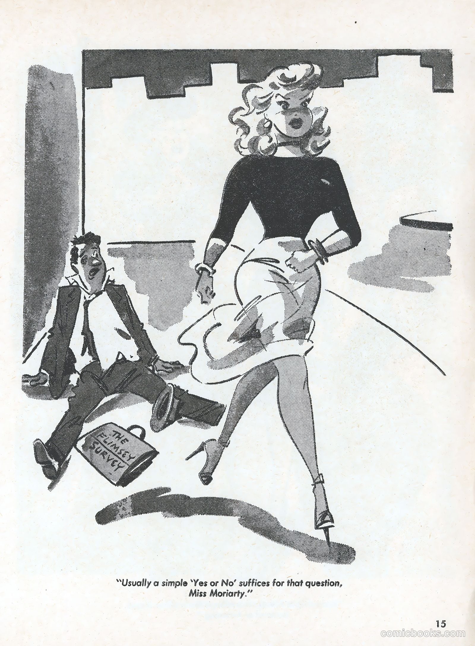 The Flimsey Report #nn (1953) — page 17 of 36