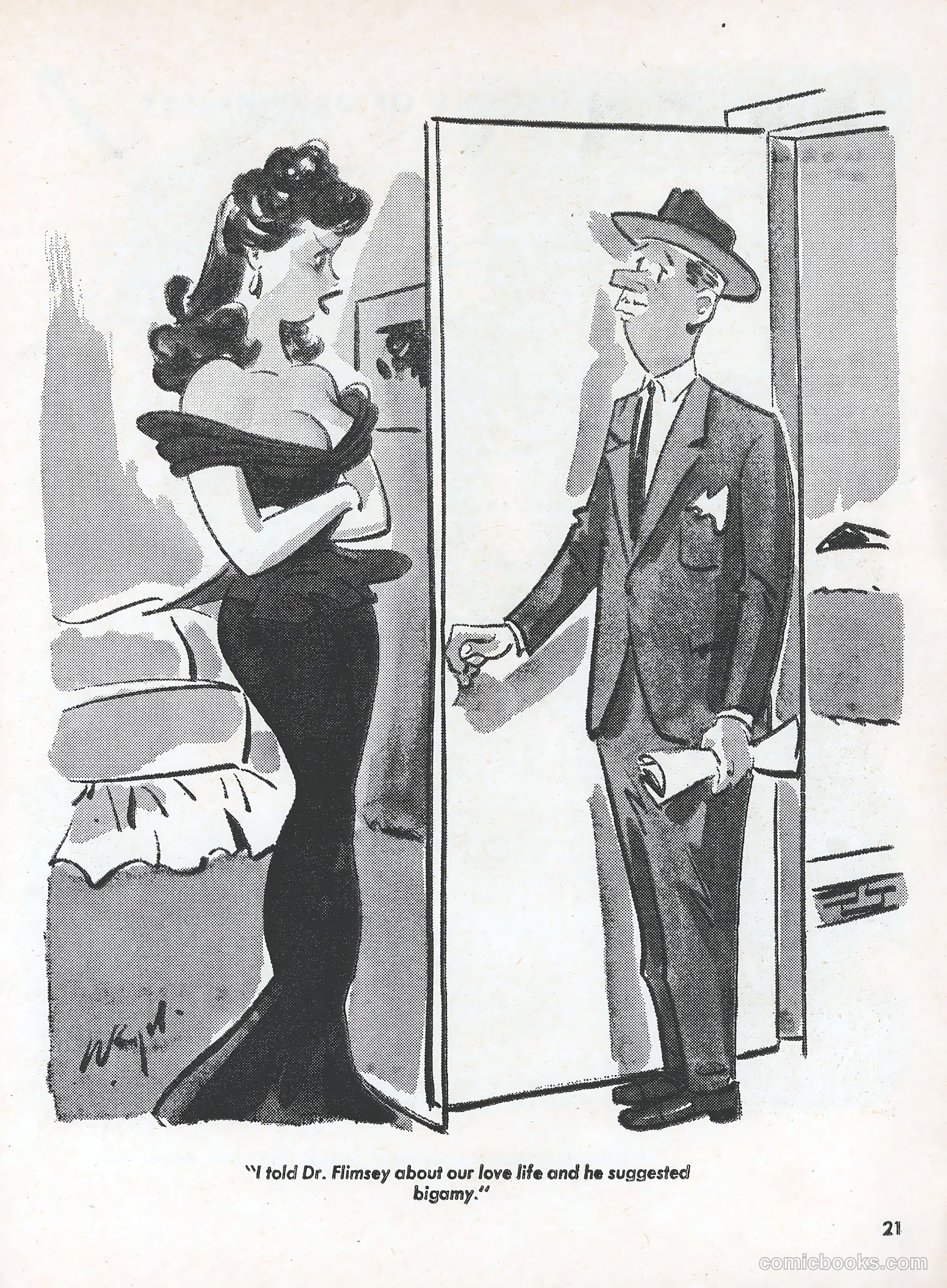 The Flimsey Report #nn (1953) — page 23 of 36