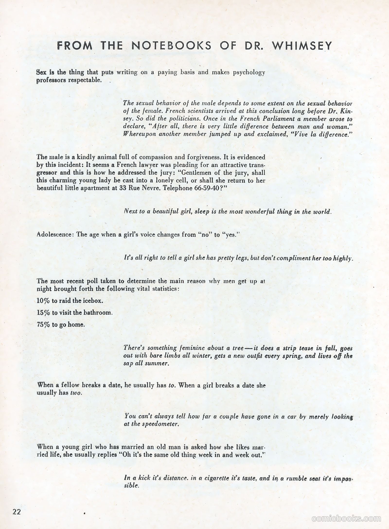 The Flimsey Report #nn (1953) — page 24 of 36