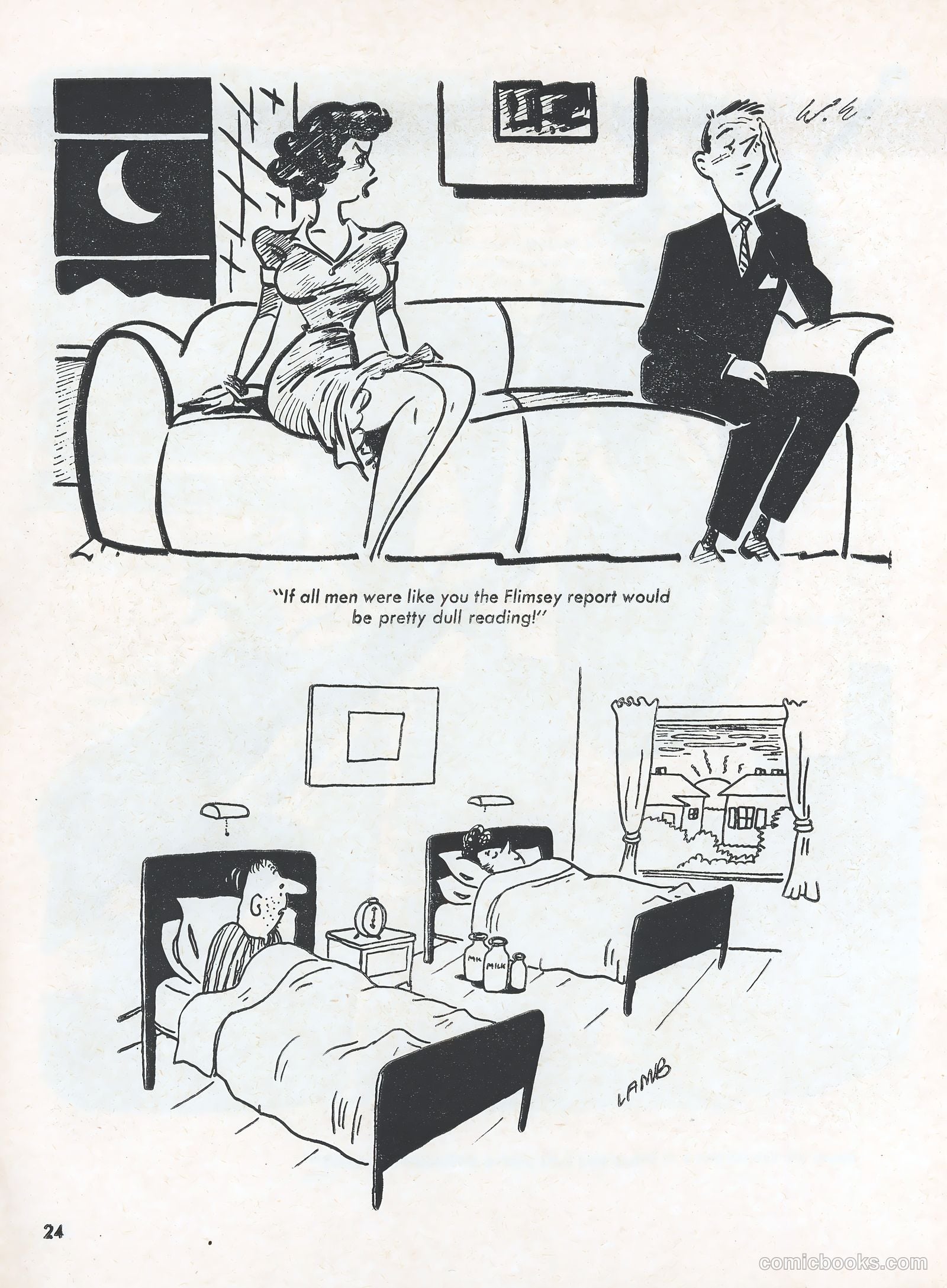 The Flimsey Report #nn (1953) — page 26 of 36