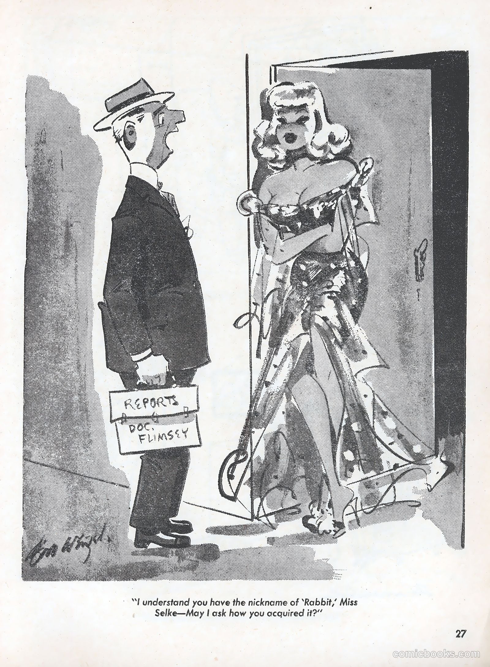 The Flimsey Report #nn (1953) — page 29 of 36