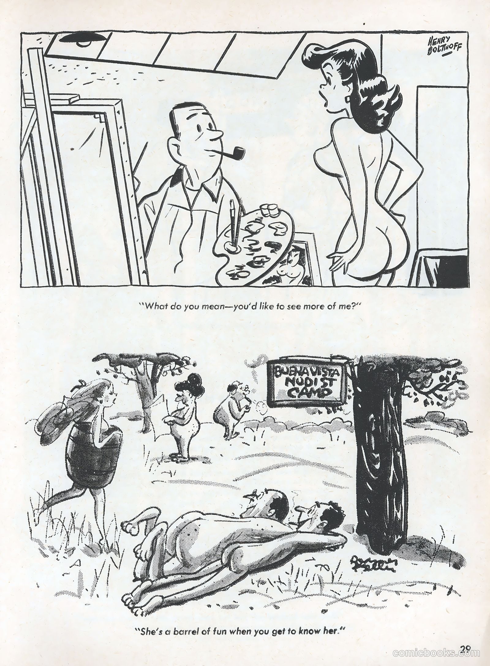 The Flimsey Report #nn (1953) — page 31 of 36