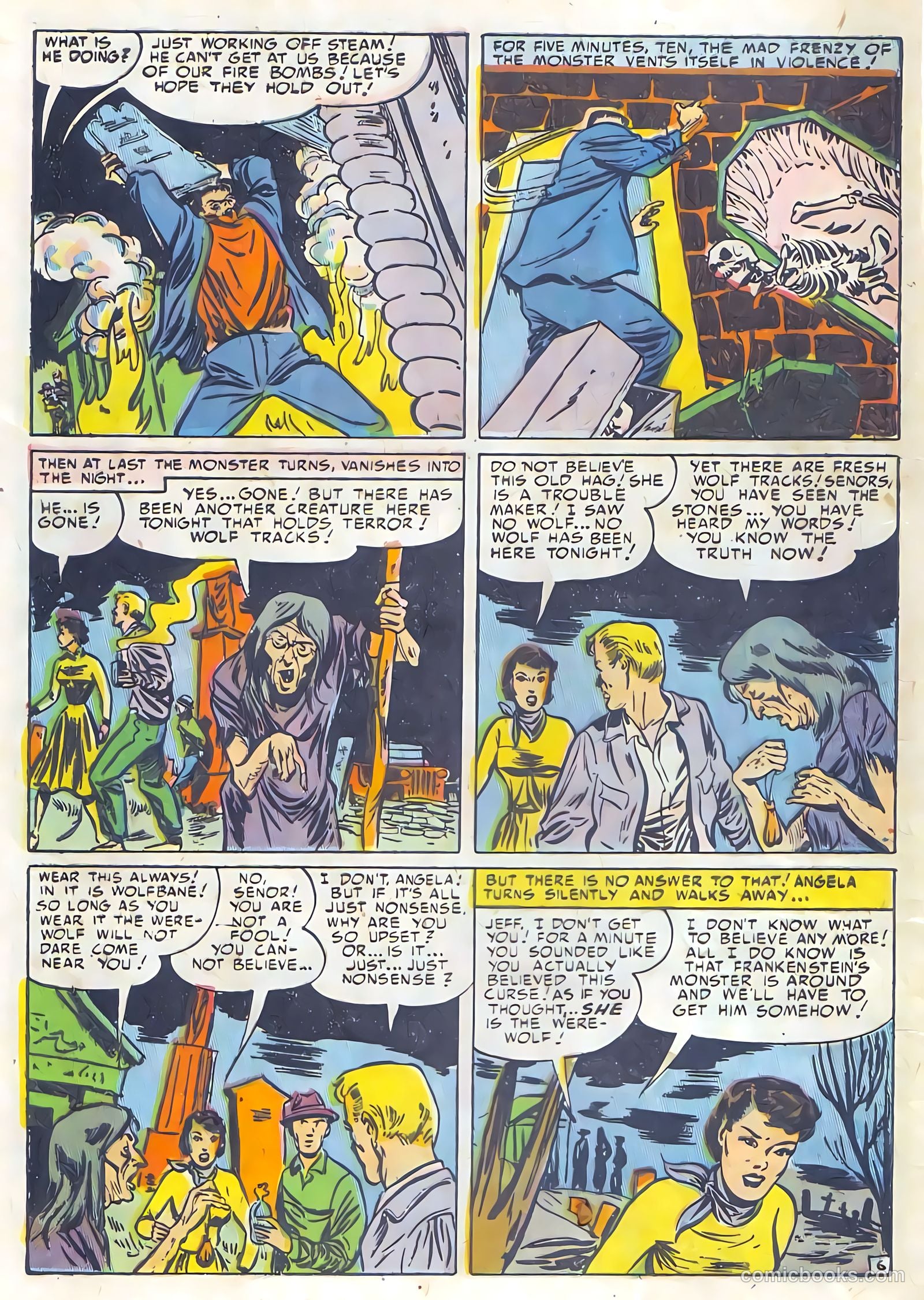 Frankenstein #22 (1945) — page 8 of 36