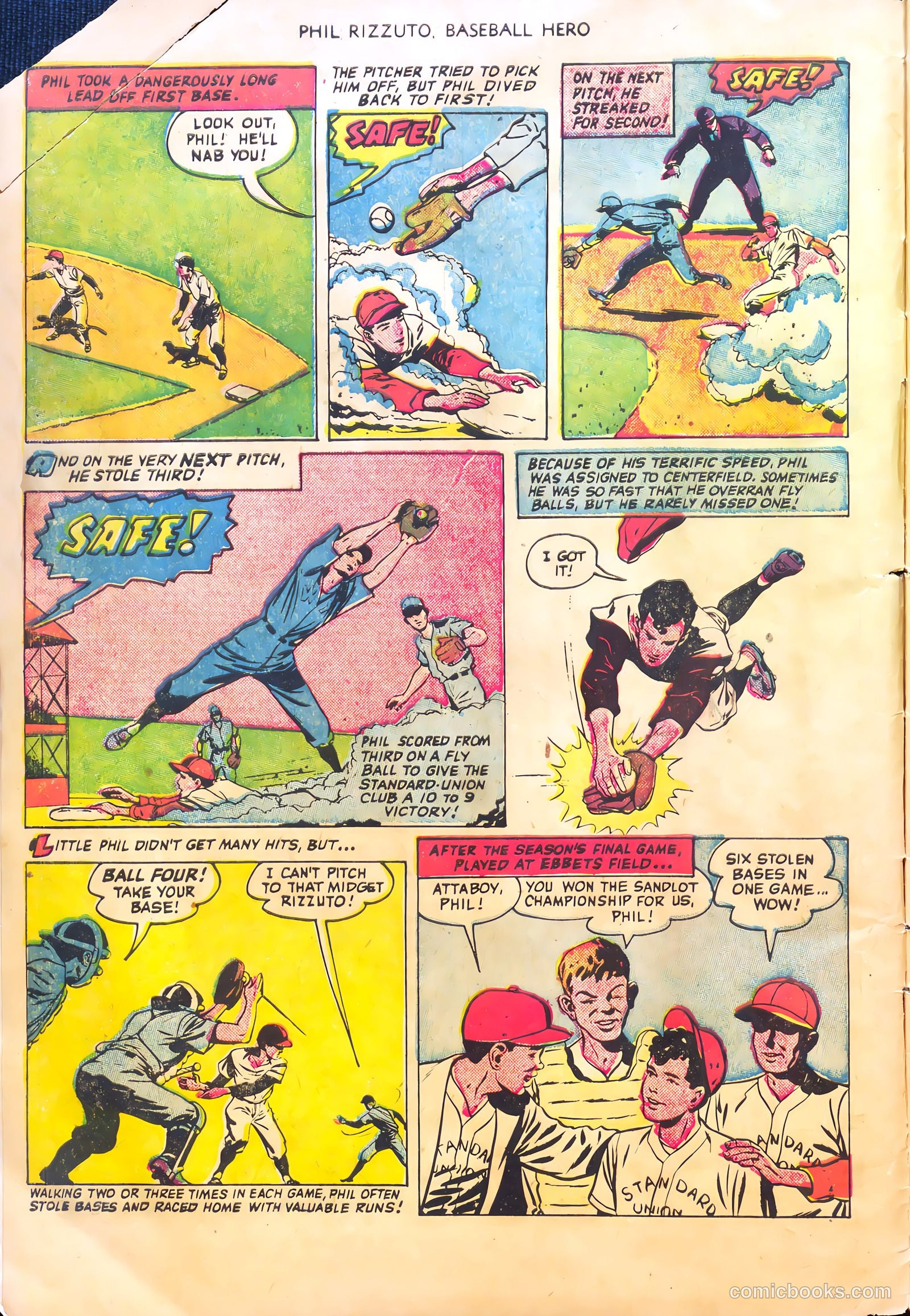 Phil Rizzuto #nn (1951) — page 6 of 37