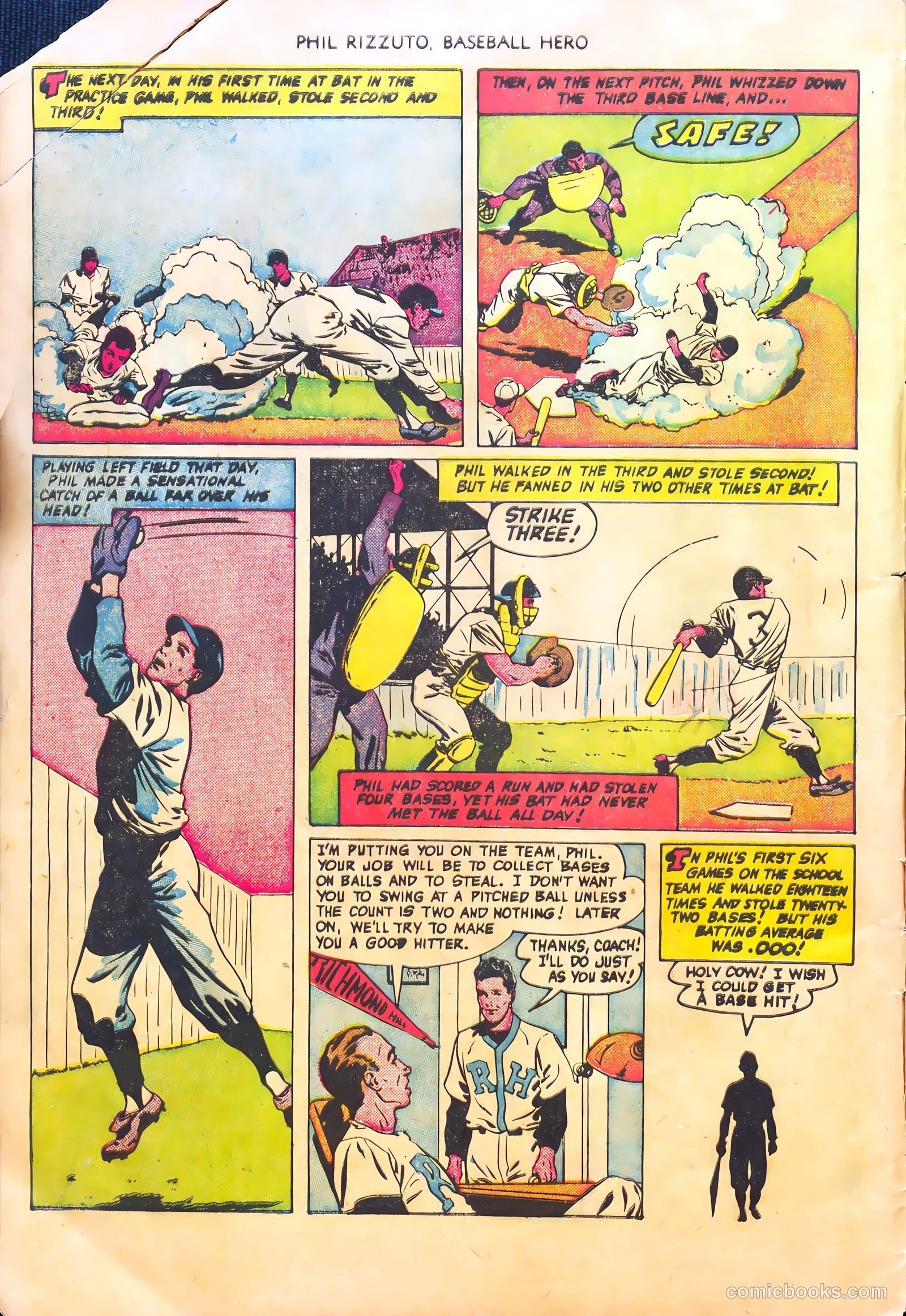 Phil Rizzuto #nn (1951) — page 8 of 37