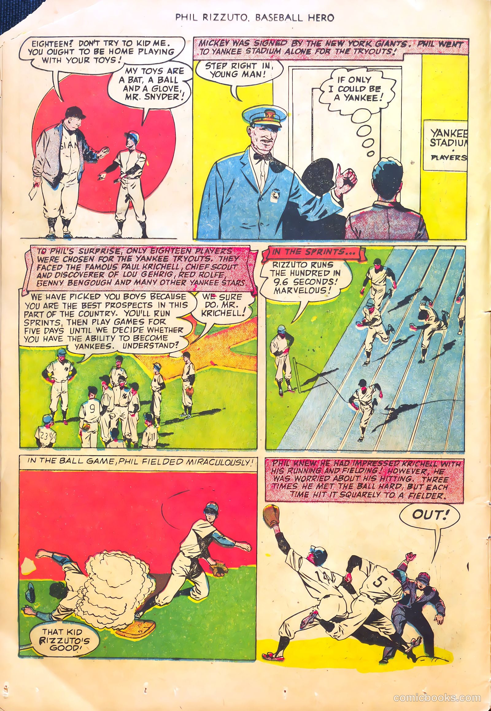 Phil Rizzuto #nn (1951) — page 14 of 37