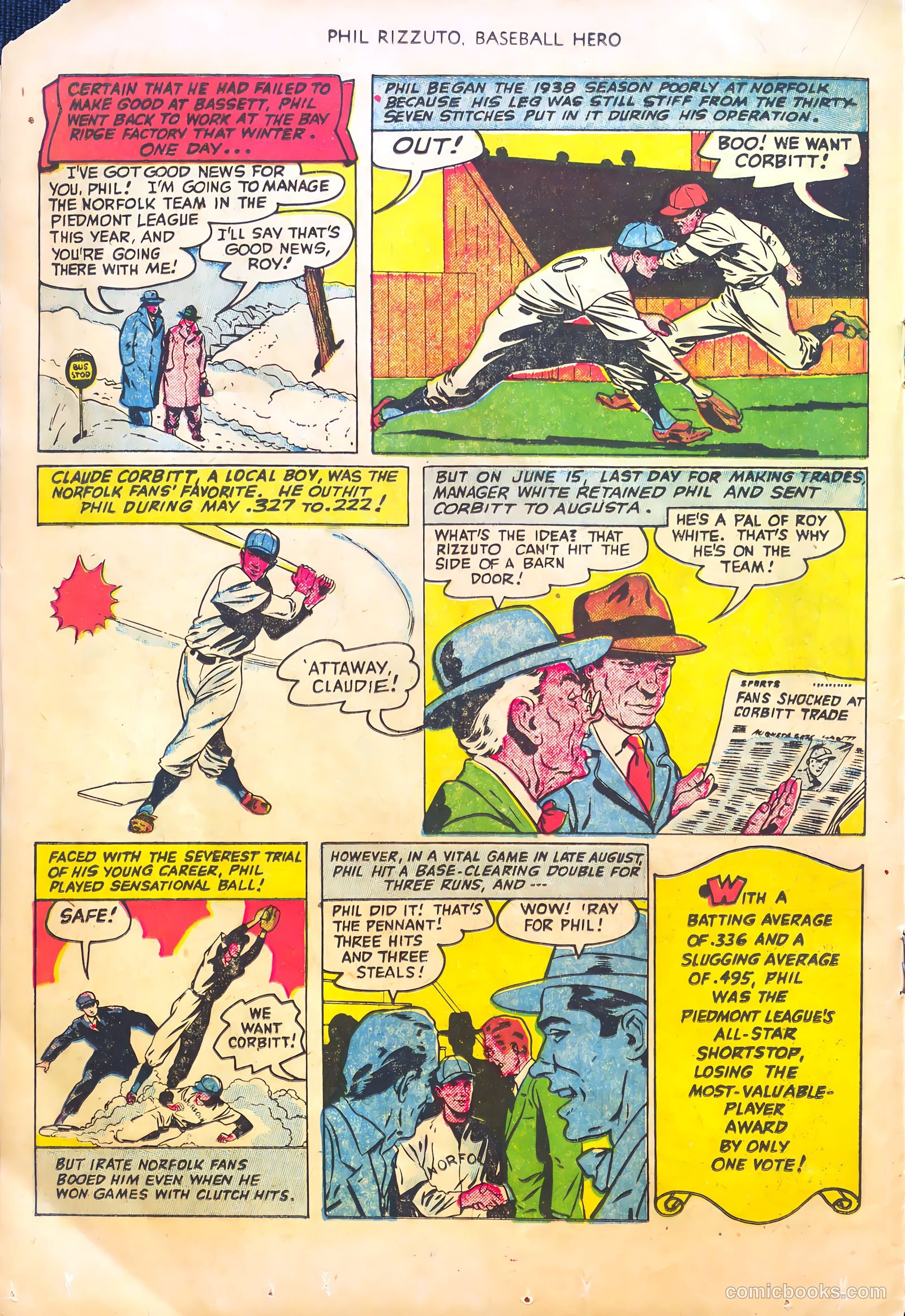 Phil Rizzuto #nn (1951) — page 18 of 37