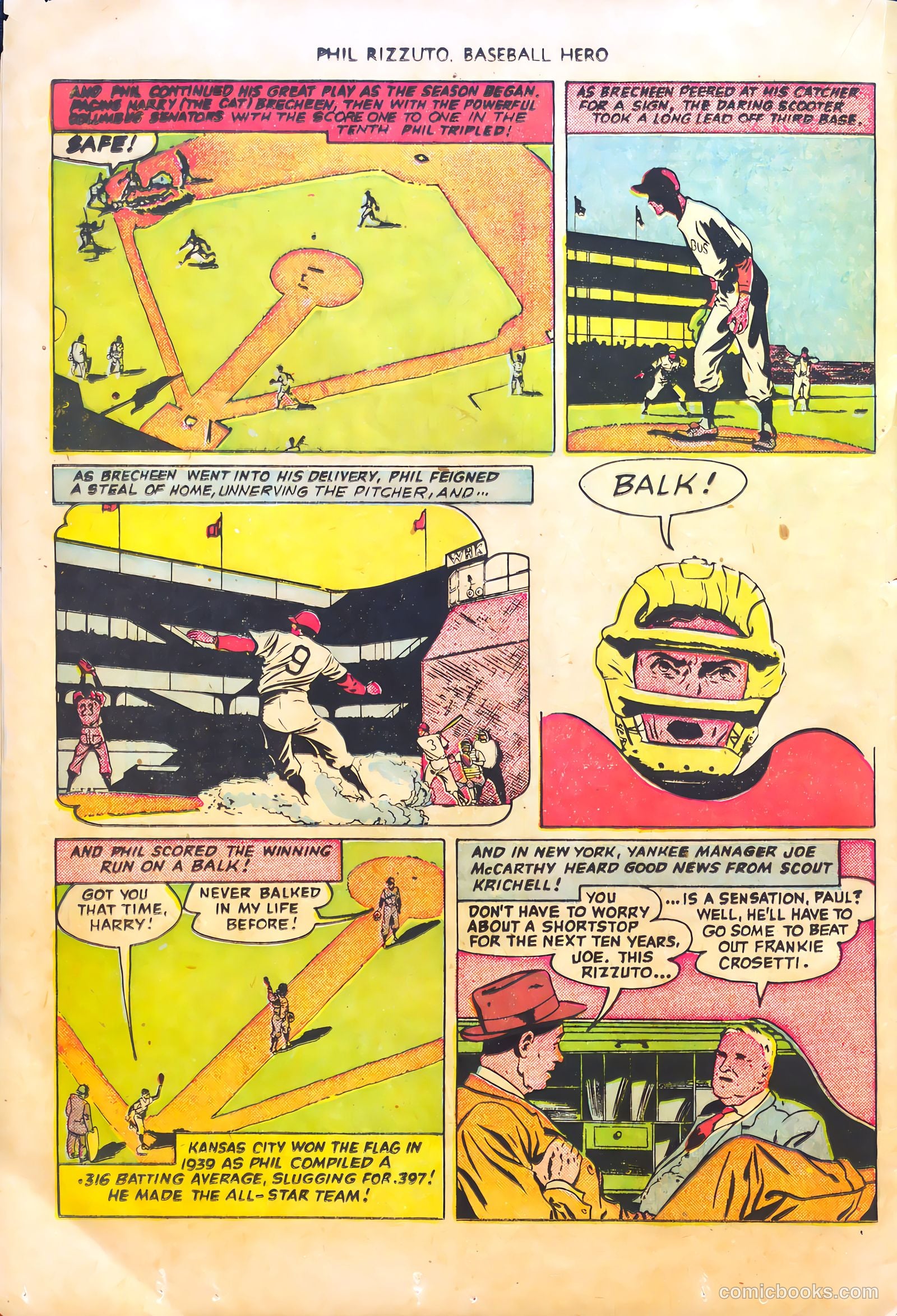 Phil Rizzuto #nn (1951) — page 20 of 37