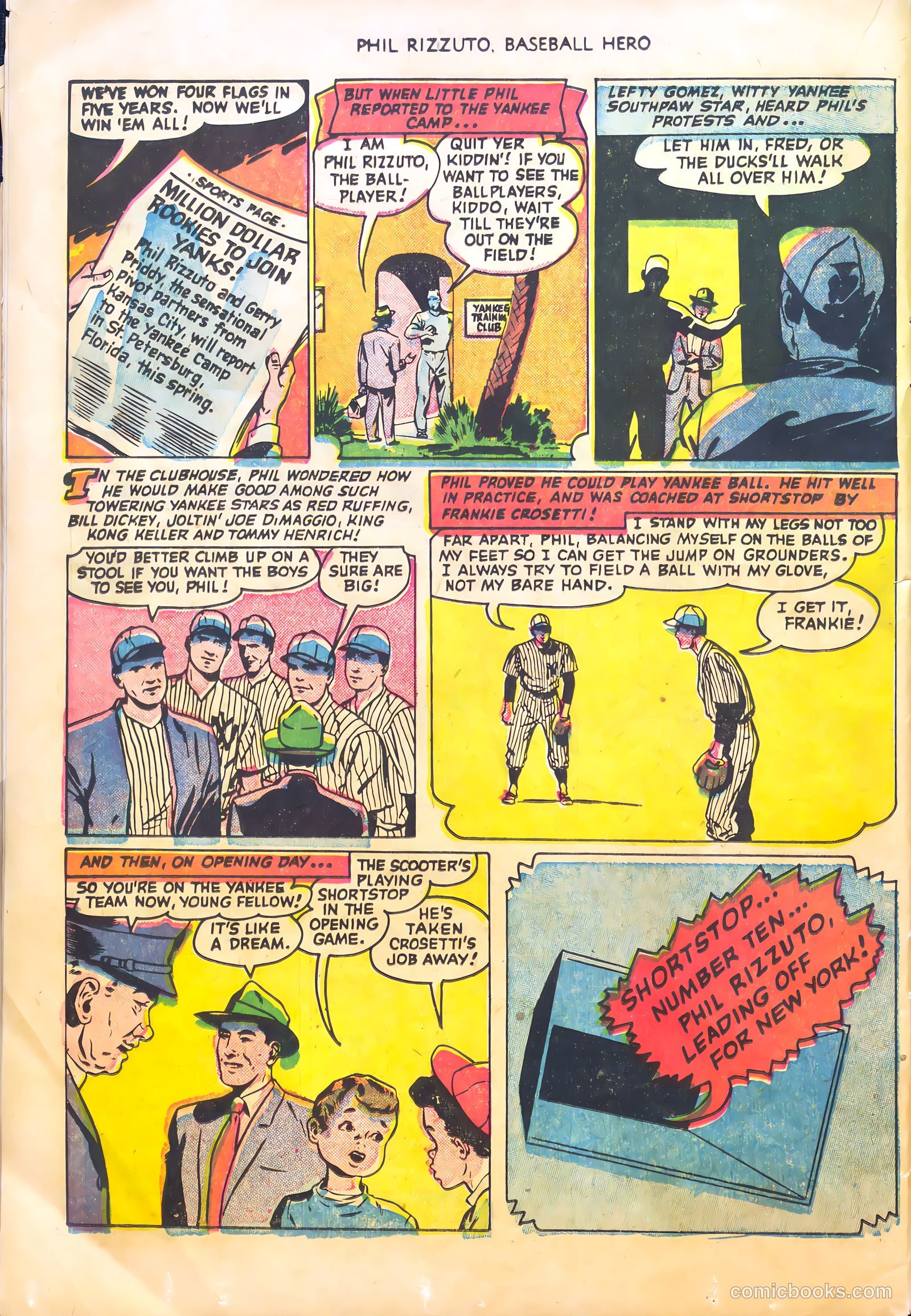 Phil Rizzuto #nn (1951) — page 22 of 37