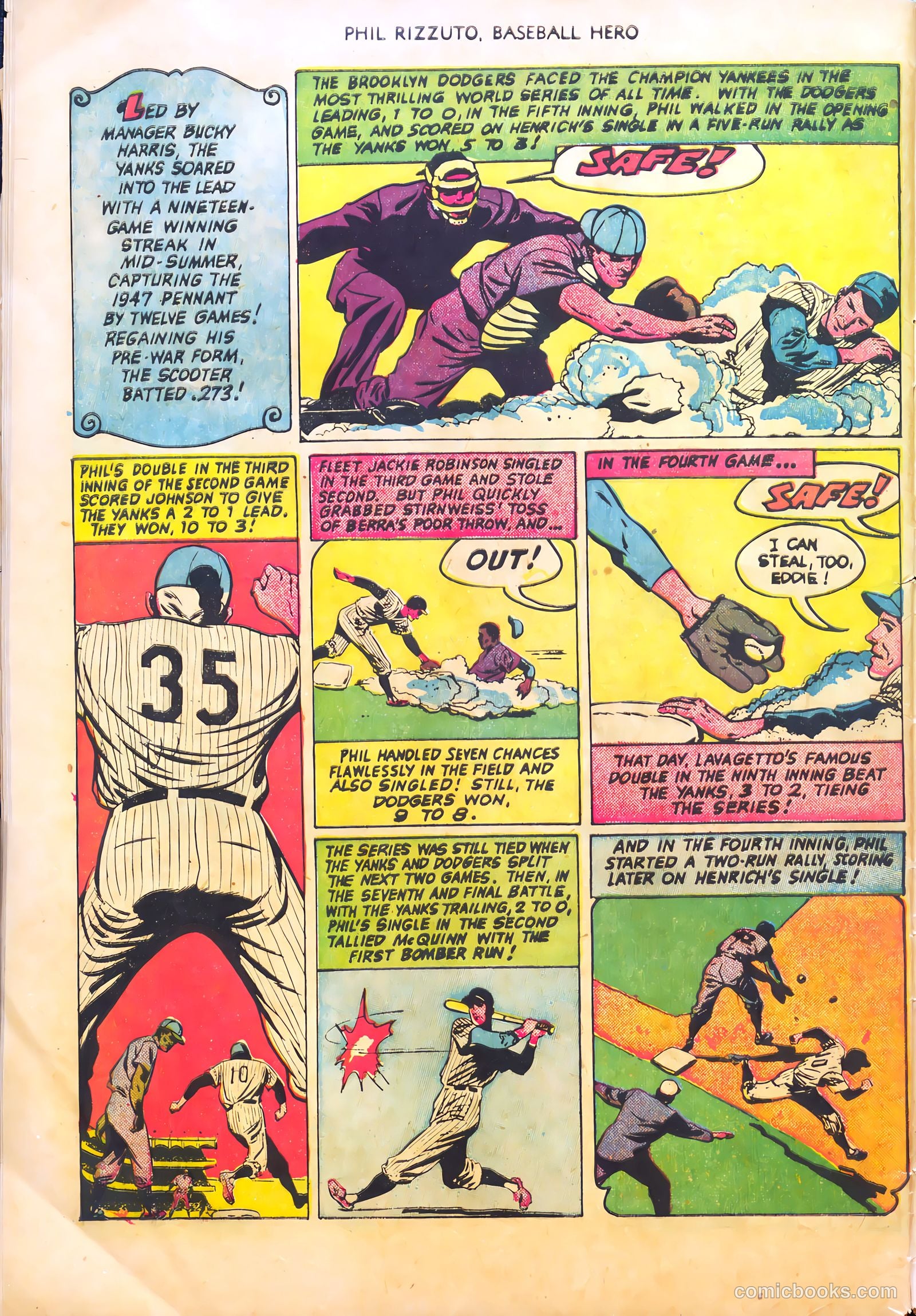 Phil Rizzuto #nn (1951) — page 28 of 37
