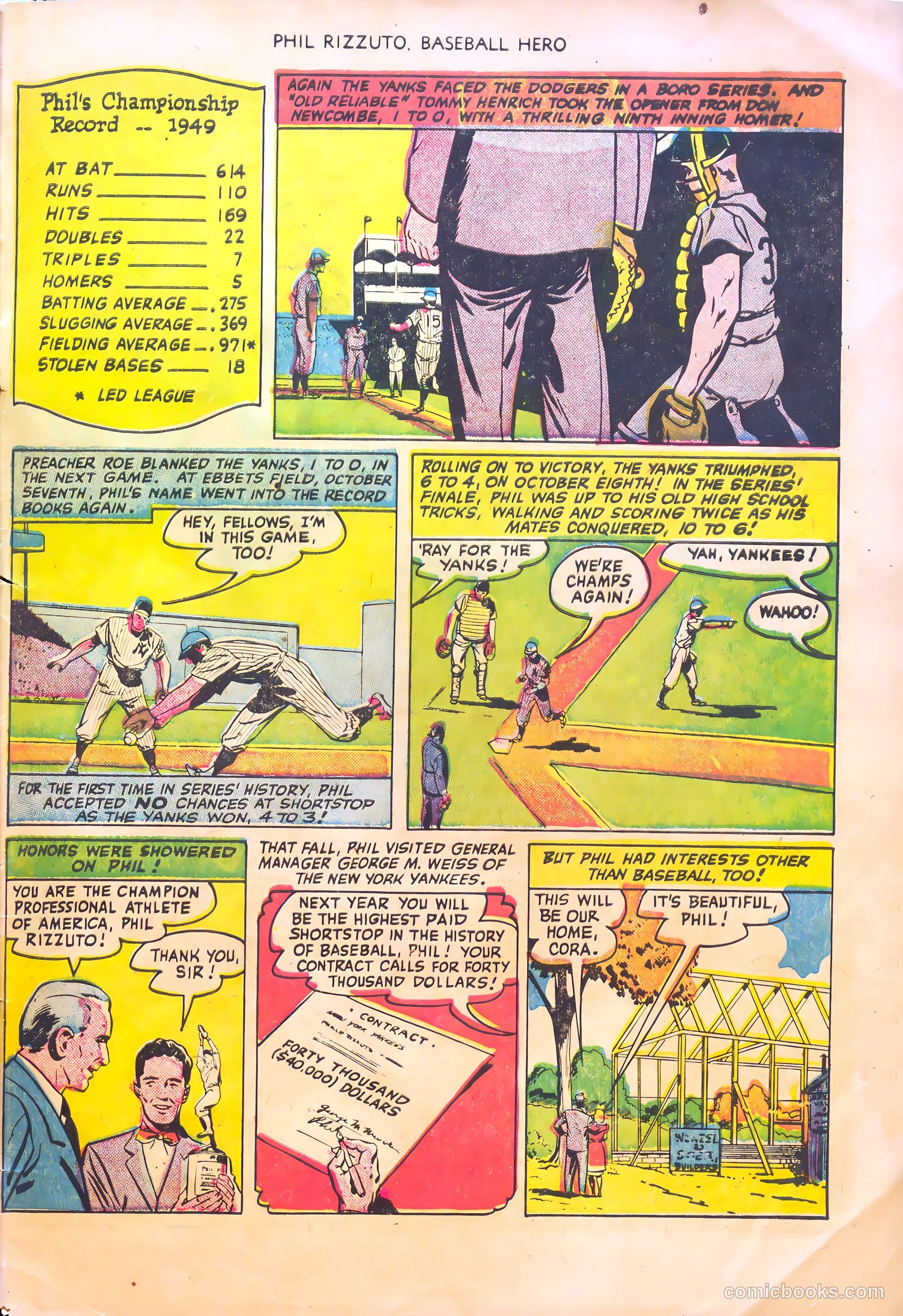 Phil Rizzuto #nn (1951) — page 31 of 37