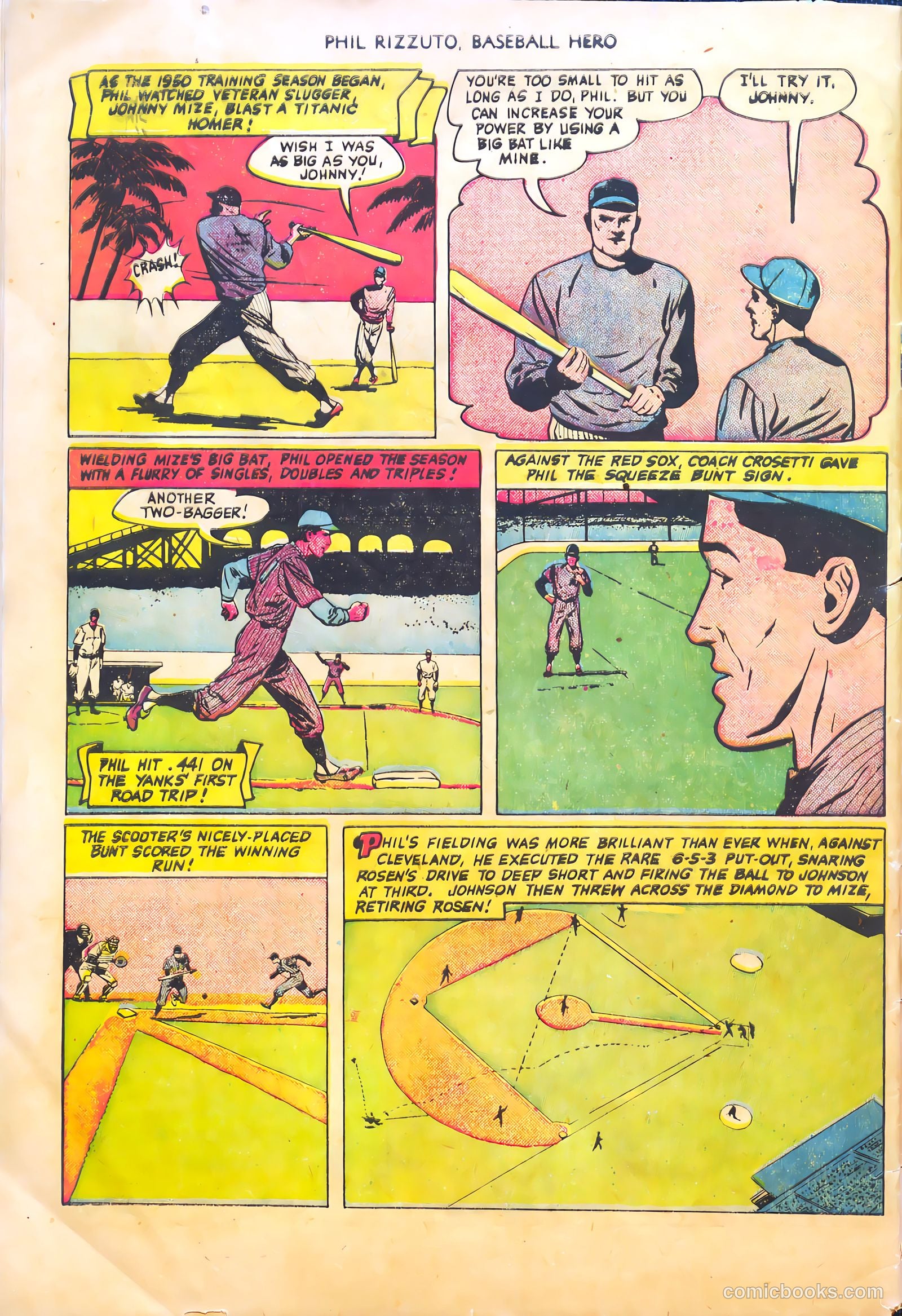 Phil Rizzuto #nn (1951) — page 32 of 37