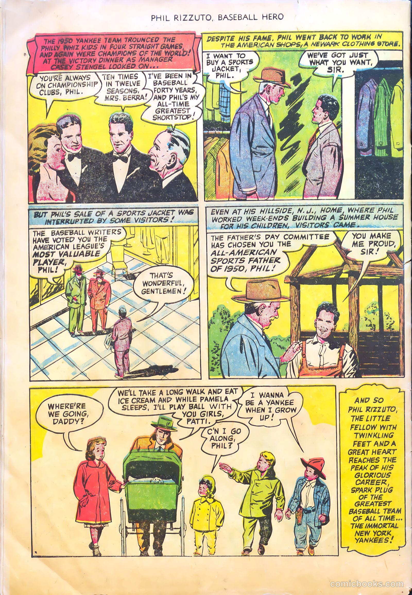 Phil Rizzuto #nn (1951) — page 34 of 37