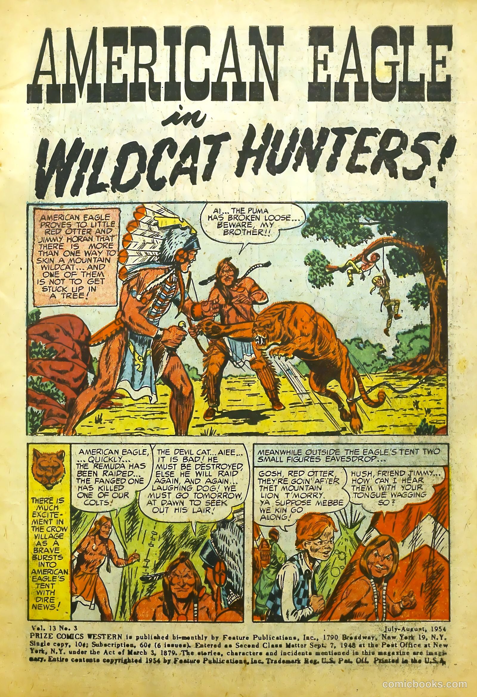 Prize Comics Western #106 (1950) — page 3 of 36
