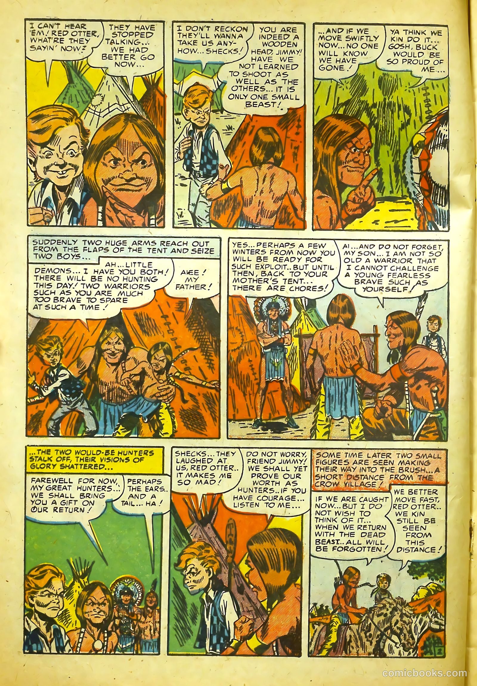 Prize Comics Western #106 (1950) — page 4 of 36