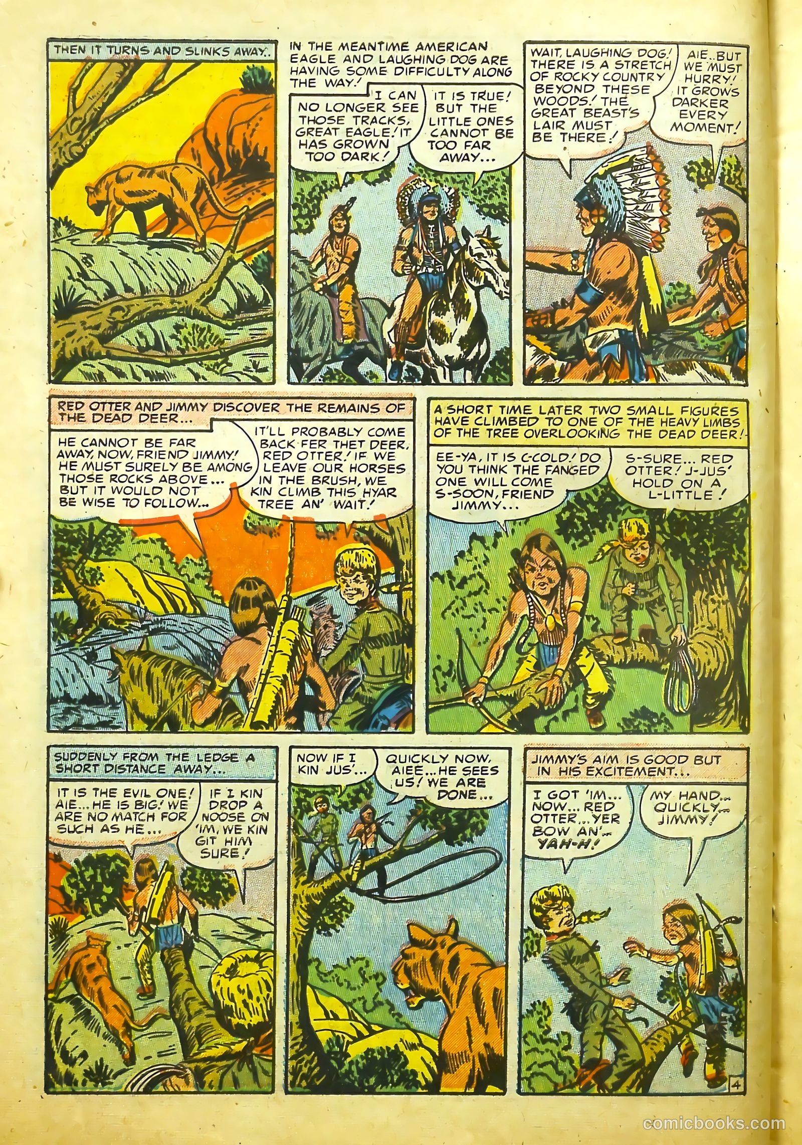 Prize Comics Western #106 (1950) — page 6 of 36
