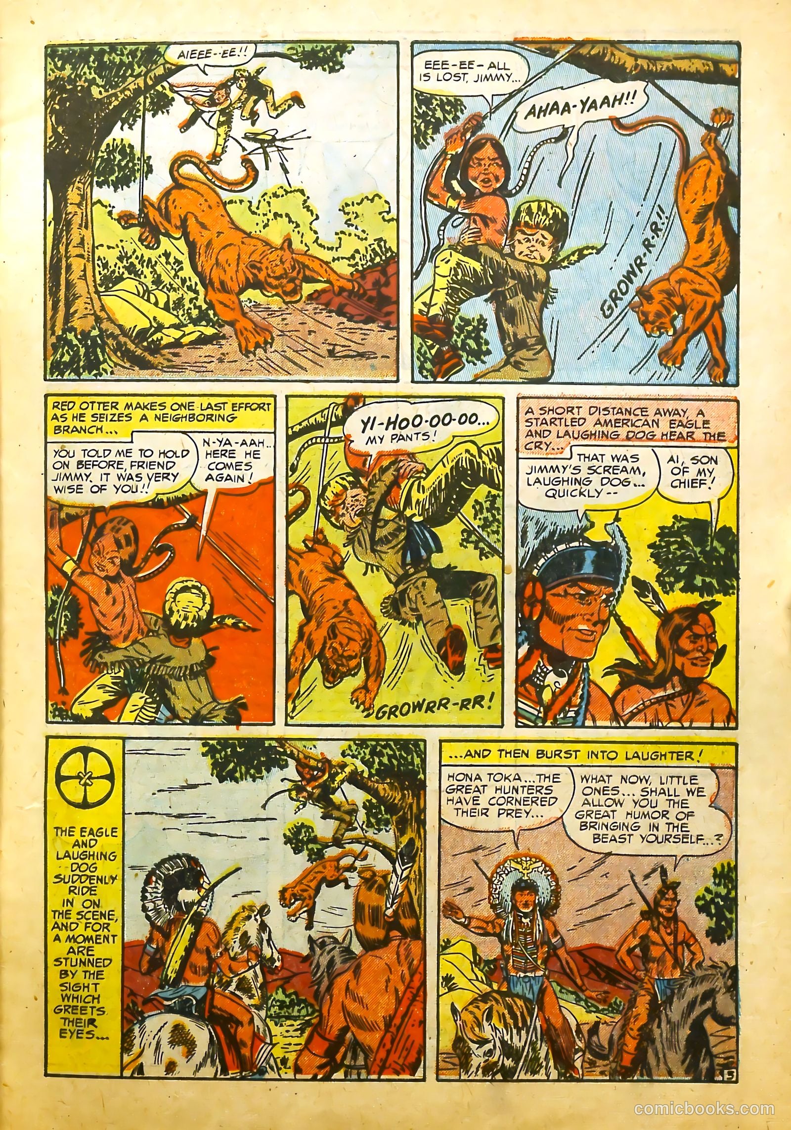 Prize Comics Western #106 (1950) — page 7 of 36