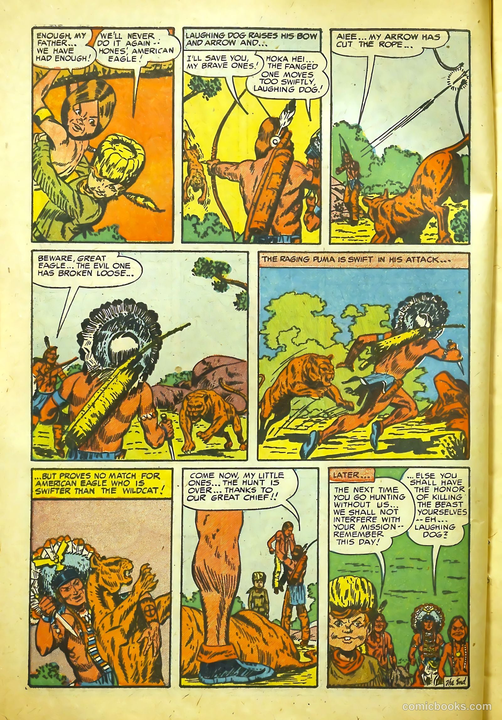 Prize Comics Western #106 (1950) — page 8 of 36