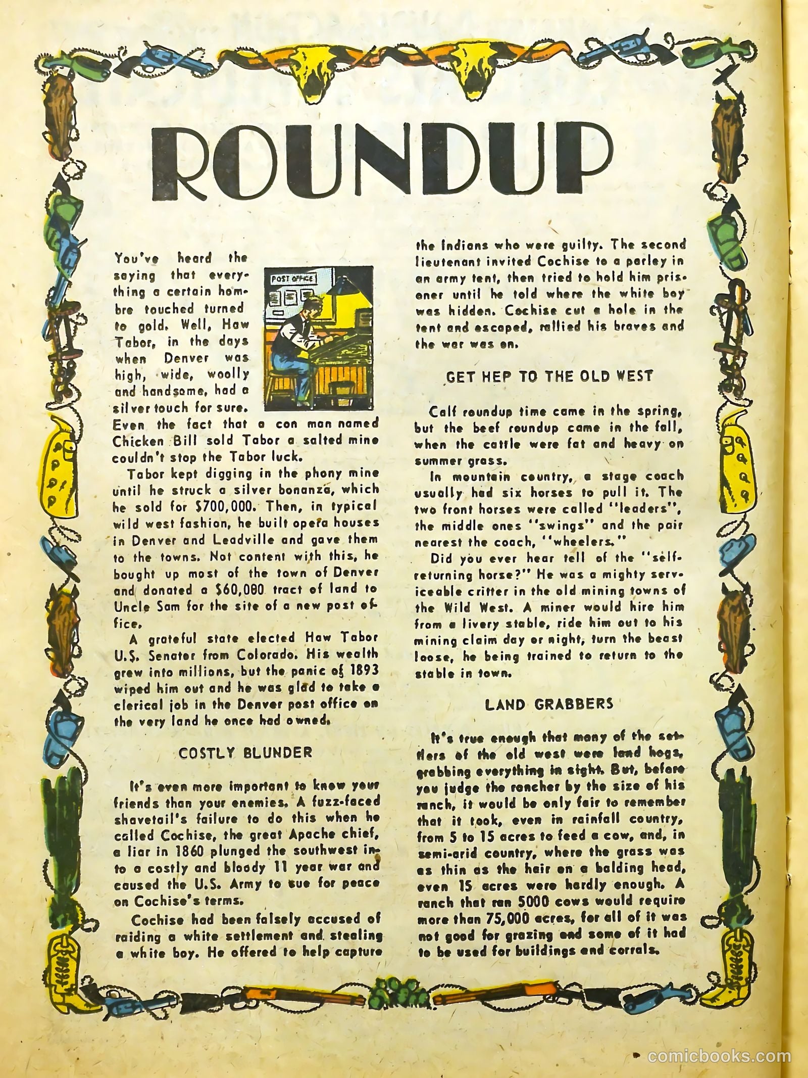 Prize Comics Western #106 (1950) — page 12 of 36