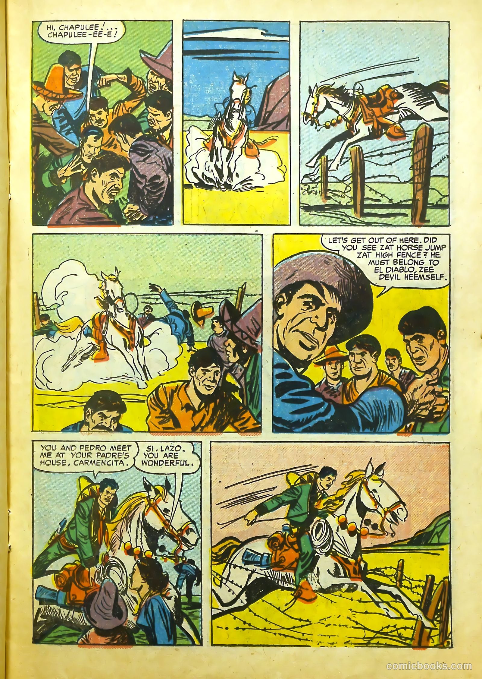 Prize Comics Western #106 (1950) — page 15 of 36