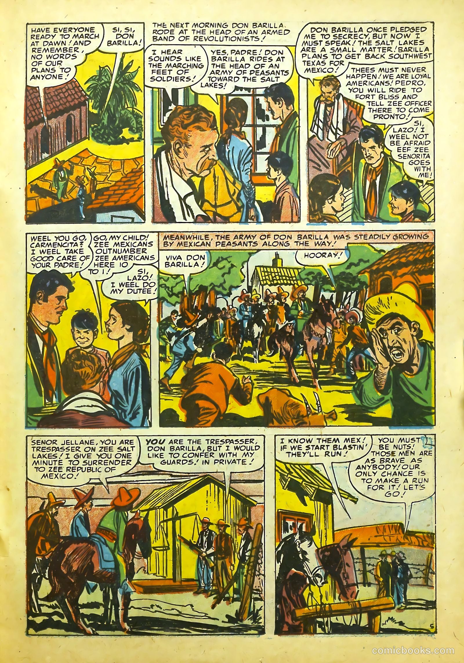 Prize Comics Western #106 (1950) — page 17 of 36