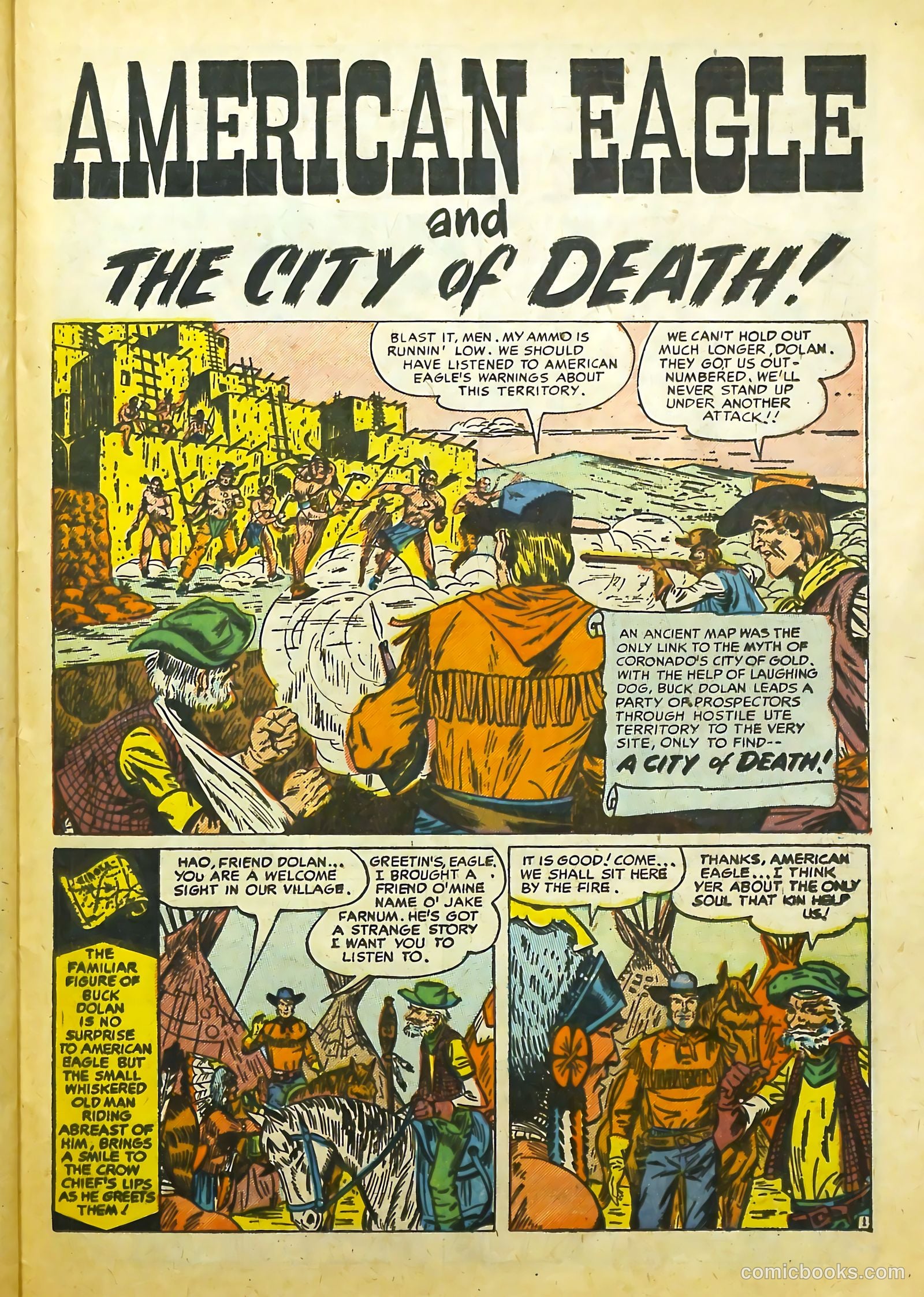 Prize Comics Western #106 (1950) — page 25 of 36