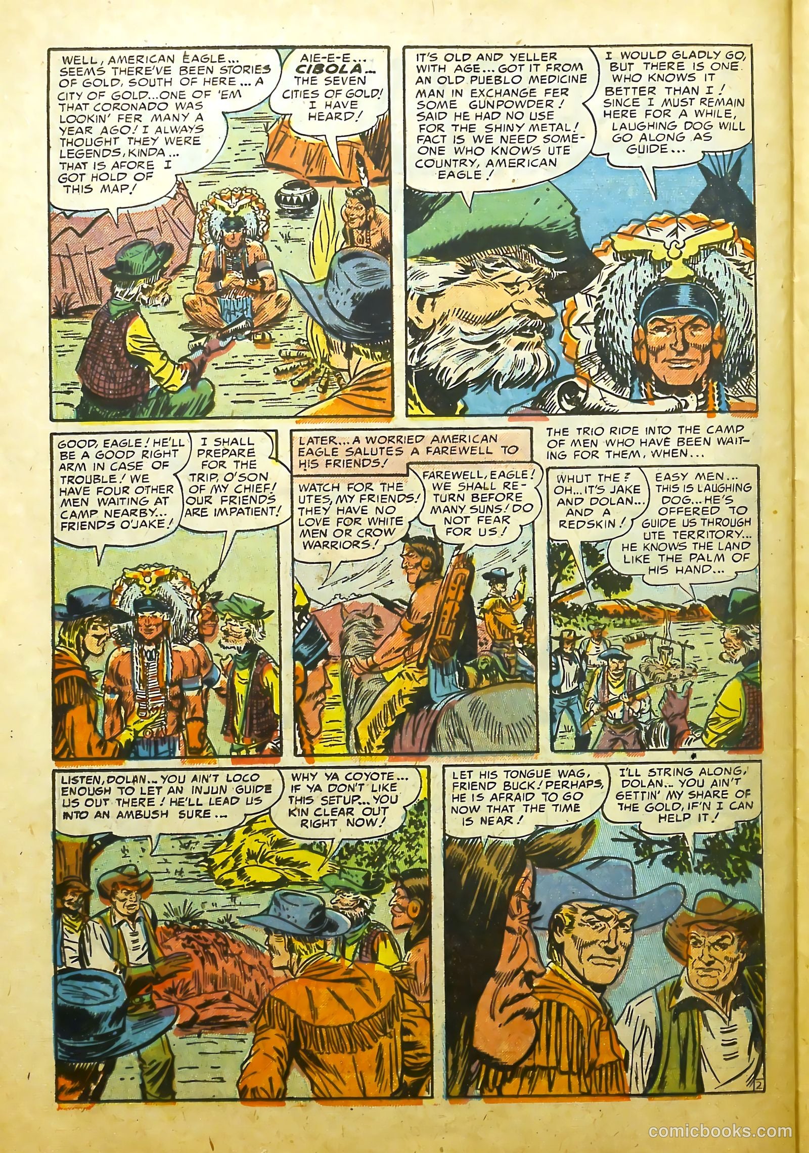 Prize Comics Western #106 (1950) — page 26 of 36