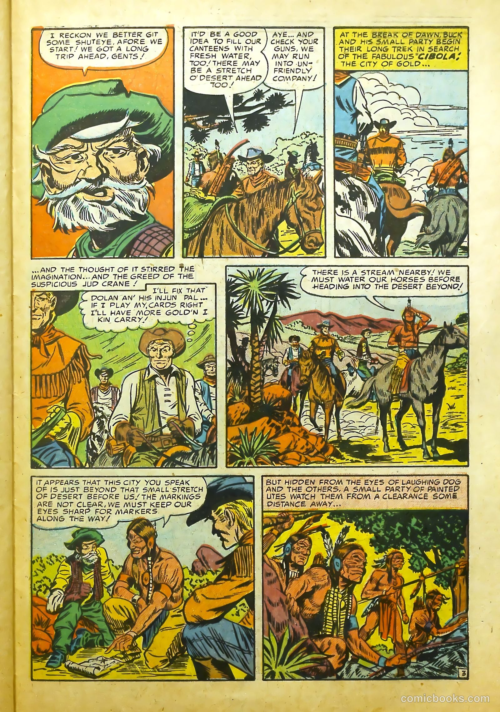 Prize Comics Western #106 (1950) — page 27 of 36