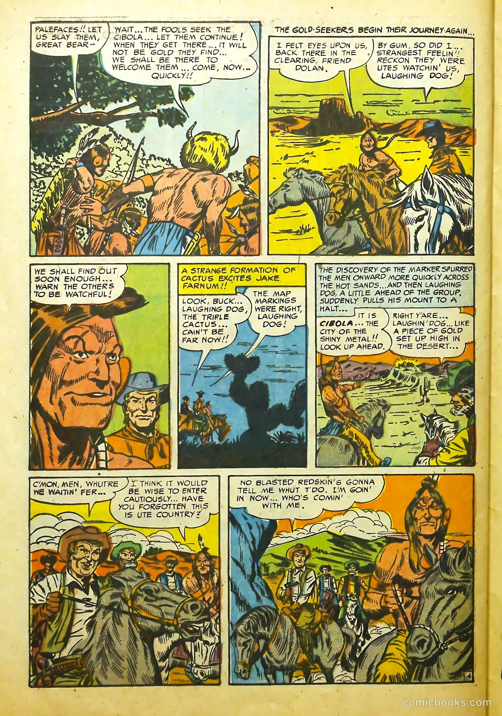 Prize Comics Western #106 (1950) — page 28 of 36