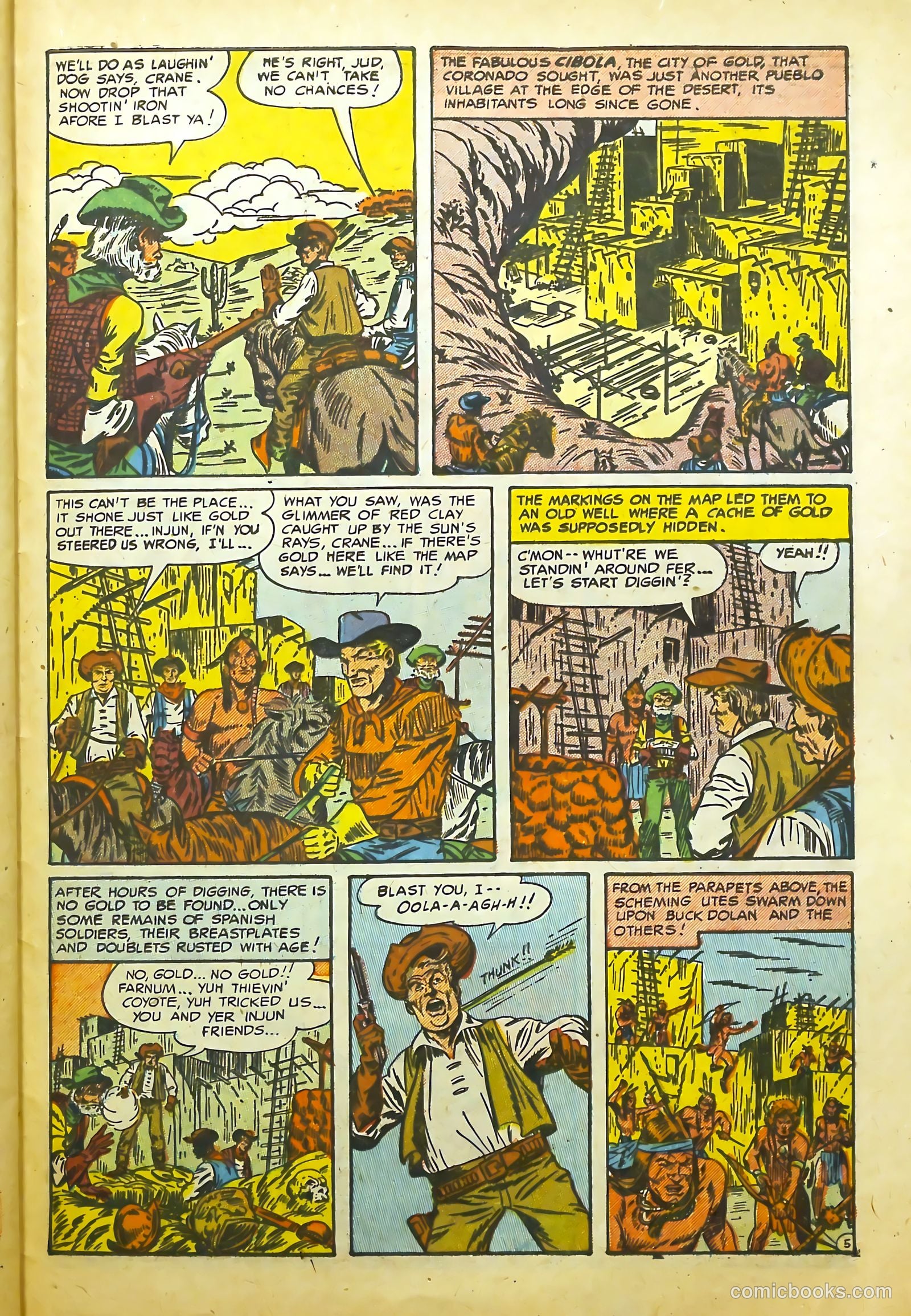 Prize Comics Western #106 (1950) — page 29 of 36