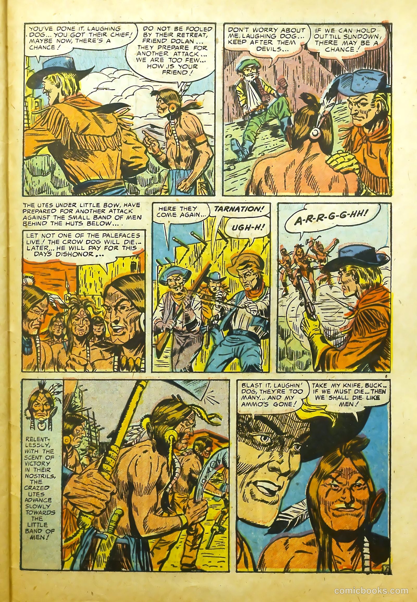 Prize Comics Western #106 (1950) — page 31 of 36