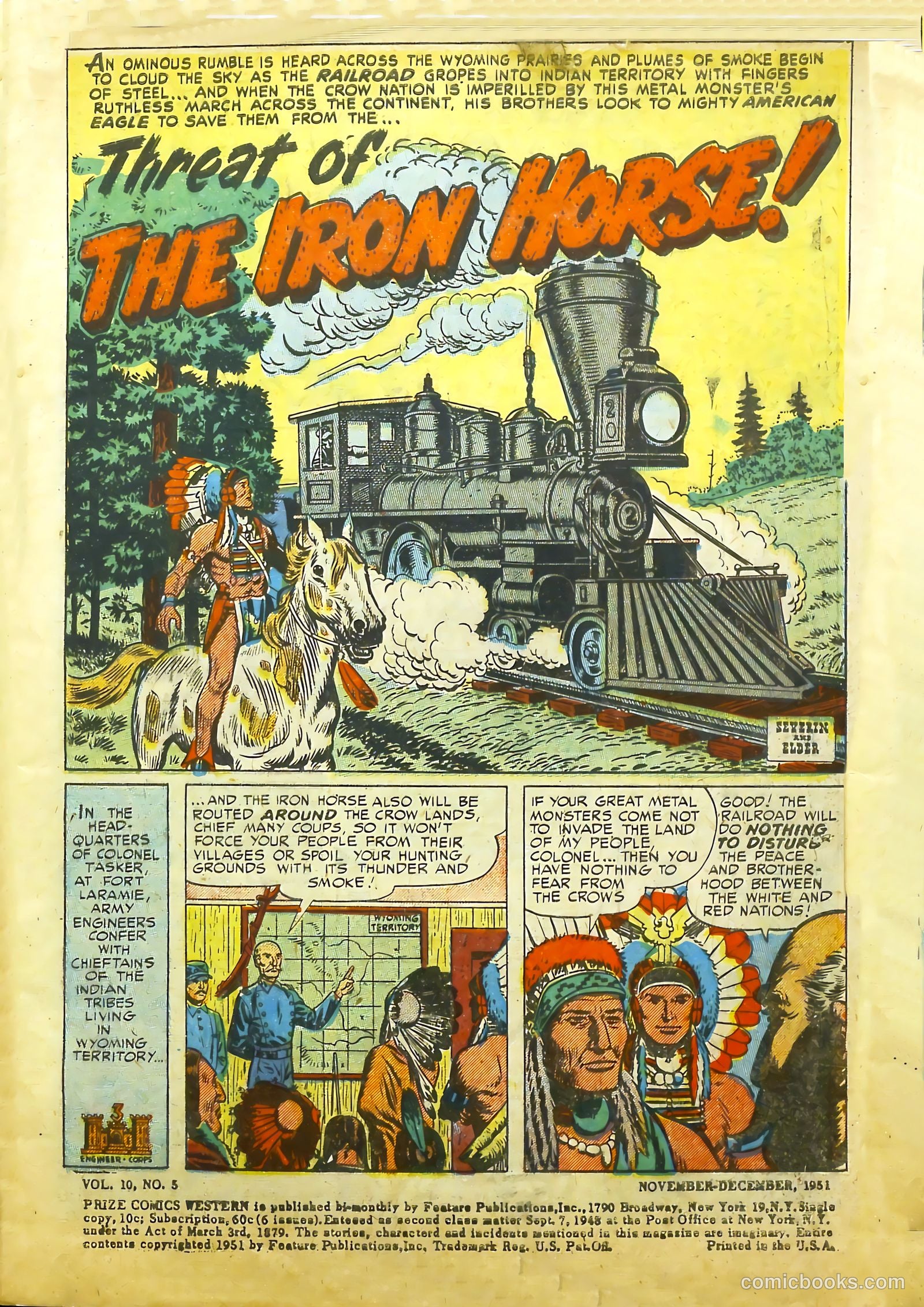Prize Comics Western #90 (1950) — page 3 of 44