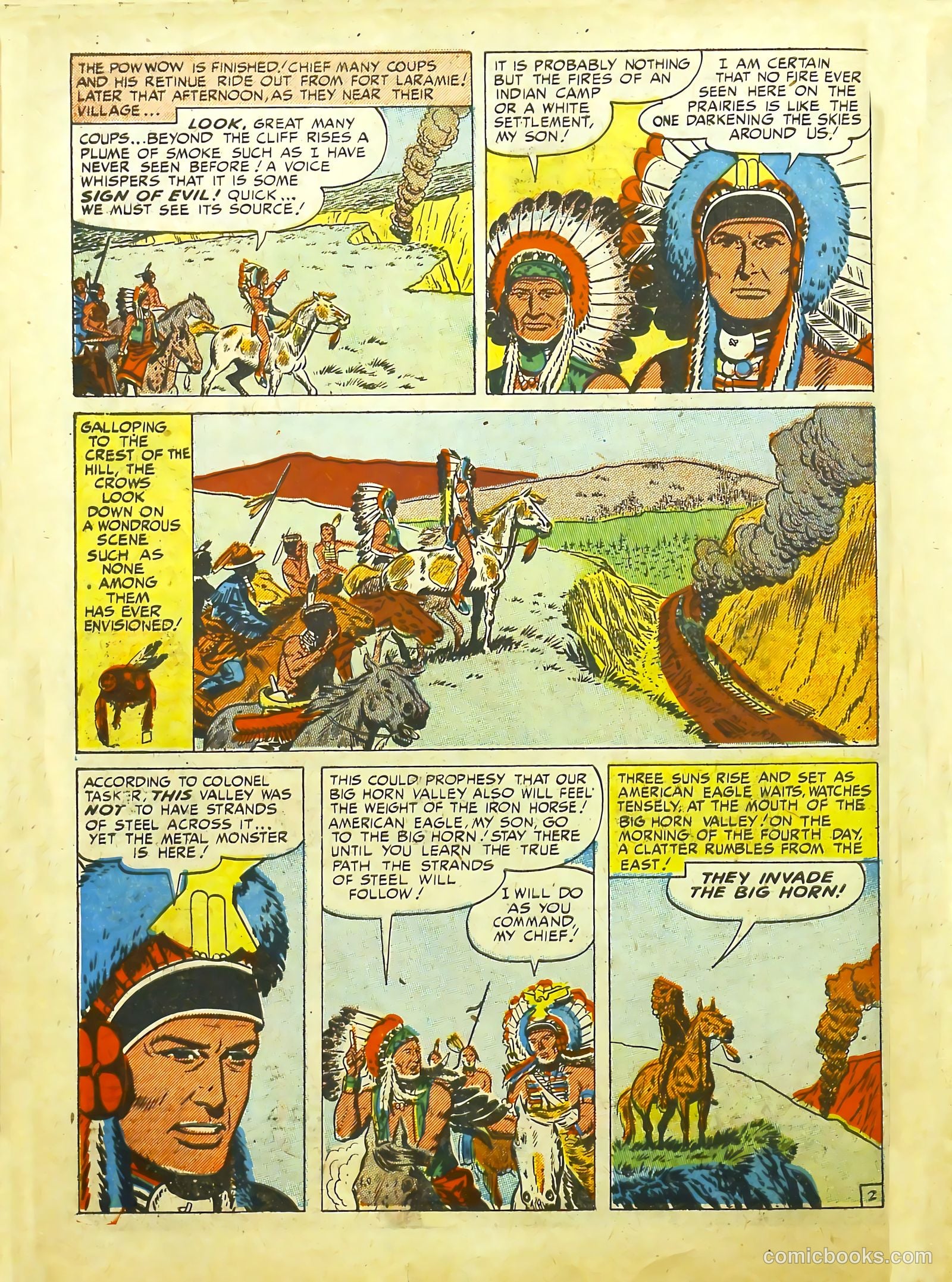 Prize Comics Western #90 (1950) — page 4 of 44