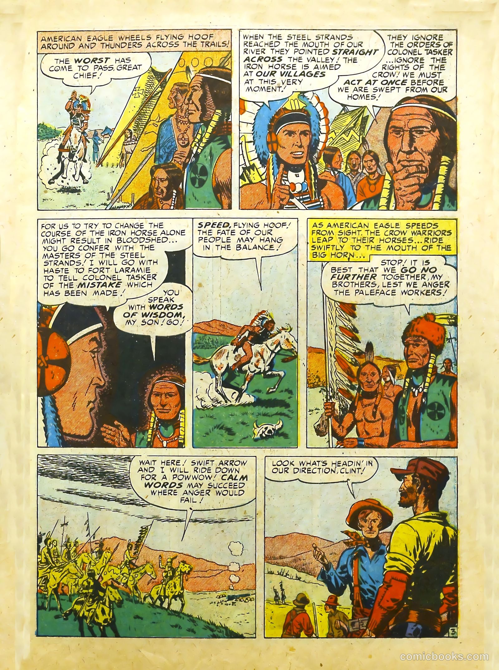 Prize Comics Western #90 (1950) — page 5 of 44