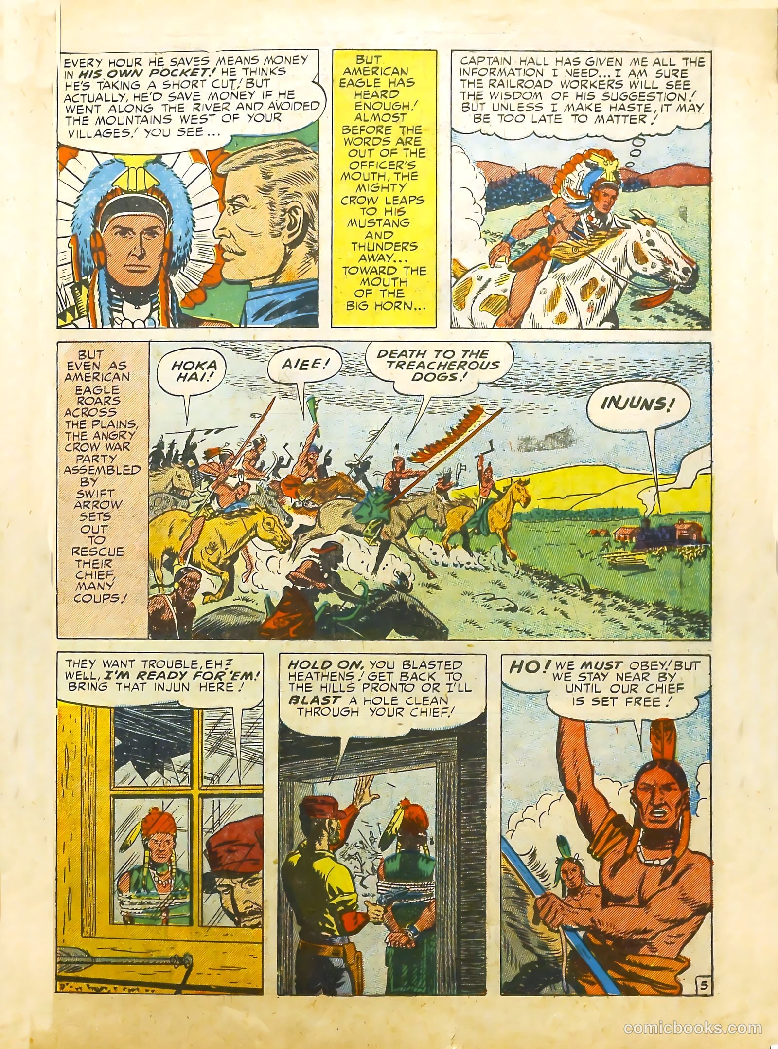 Prize Comics Western #90 (1950) — page 7 of 44