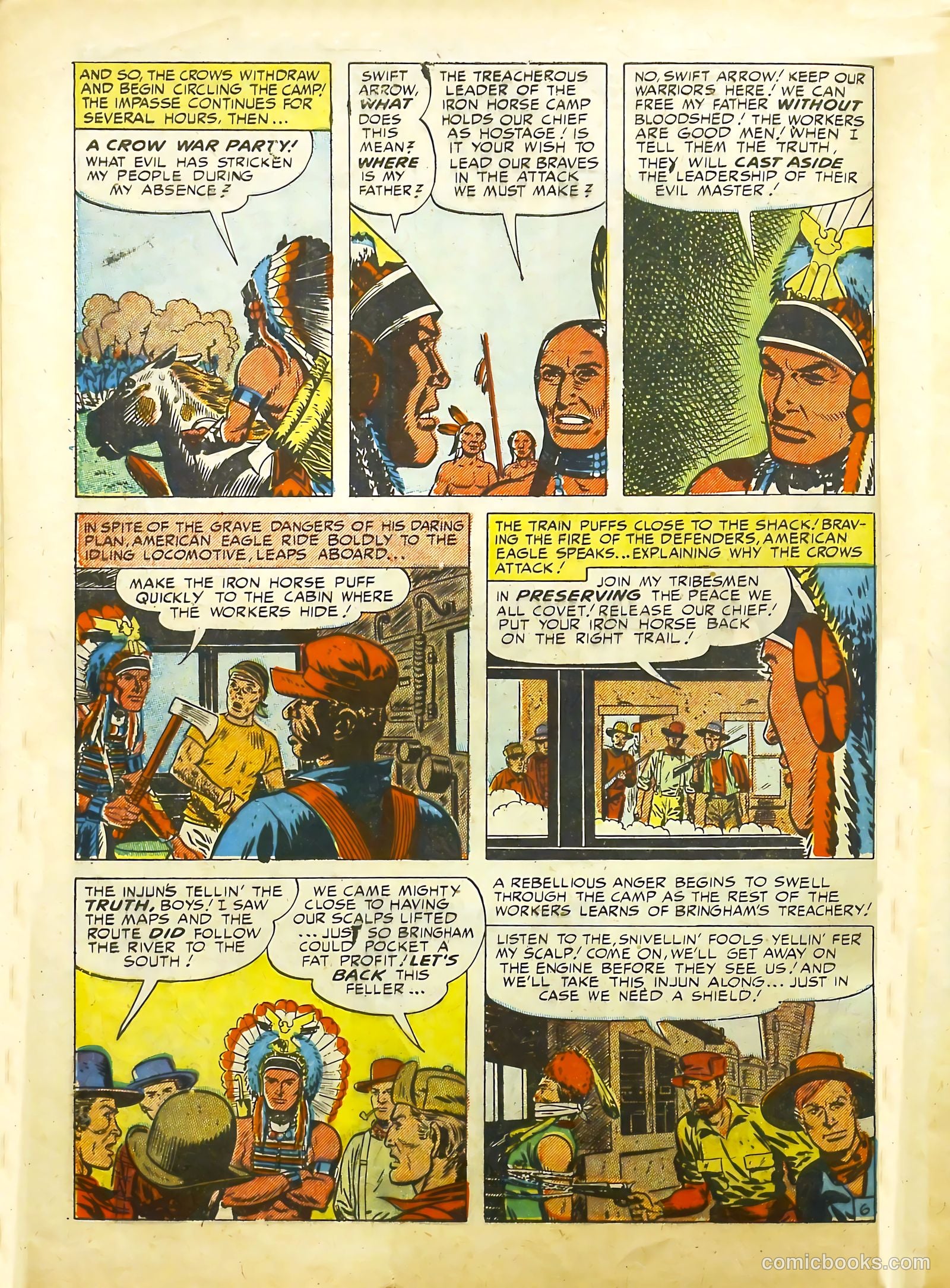 Prize Comics Western #90 (1950) — page 8 of 44
