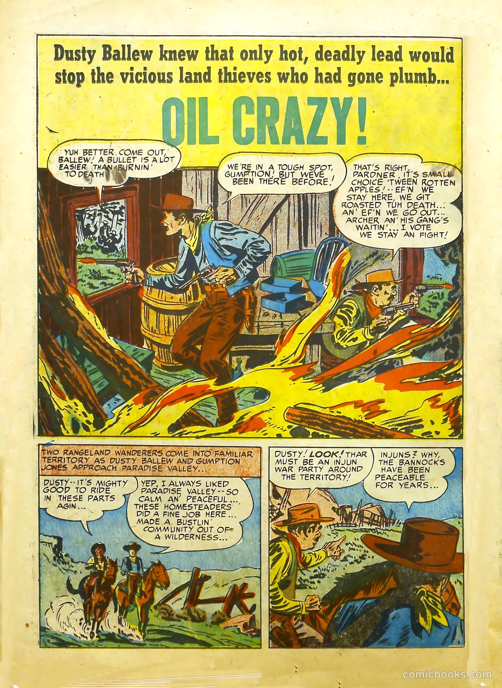 Prize Comics Western #90 (1950) — page 14 of 44