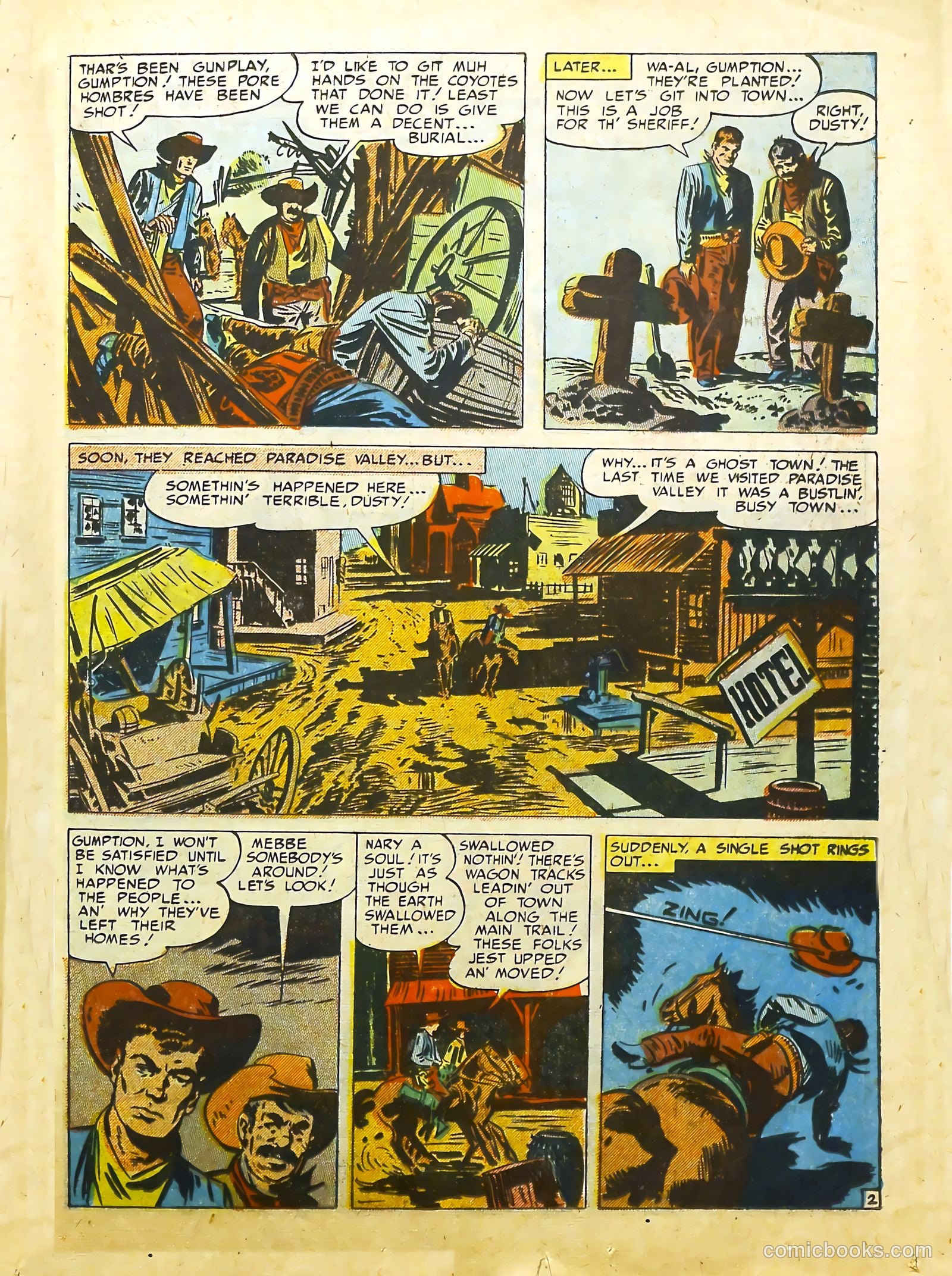 Prize Comics Western #90 (1950) — page 15 of 44