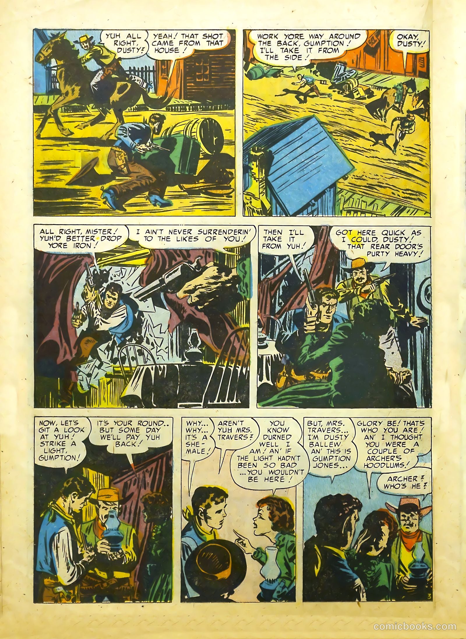Prize Comics Western #90 (1950) — page 16 of 44