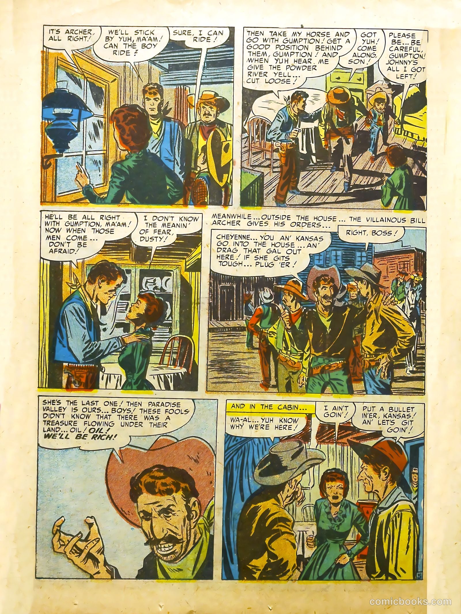 Prize Comics Western #90 (1950) — page 18 of 44