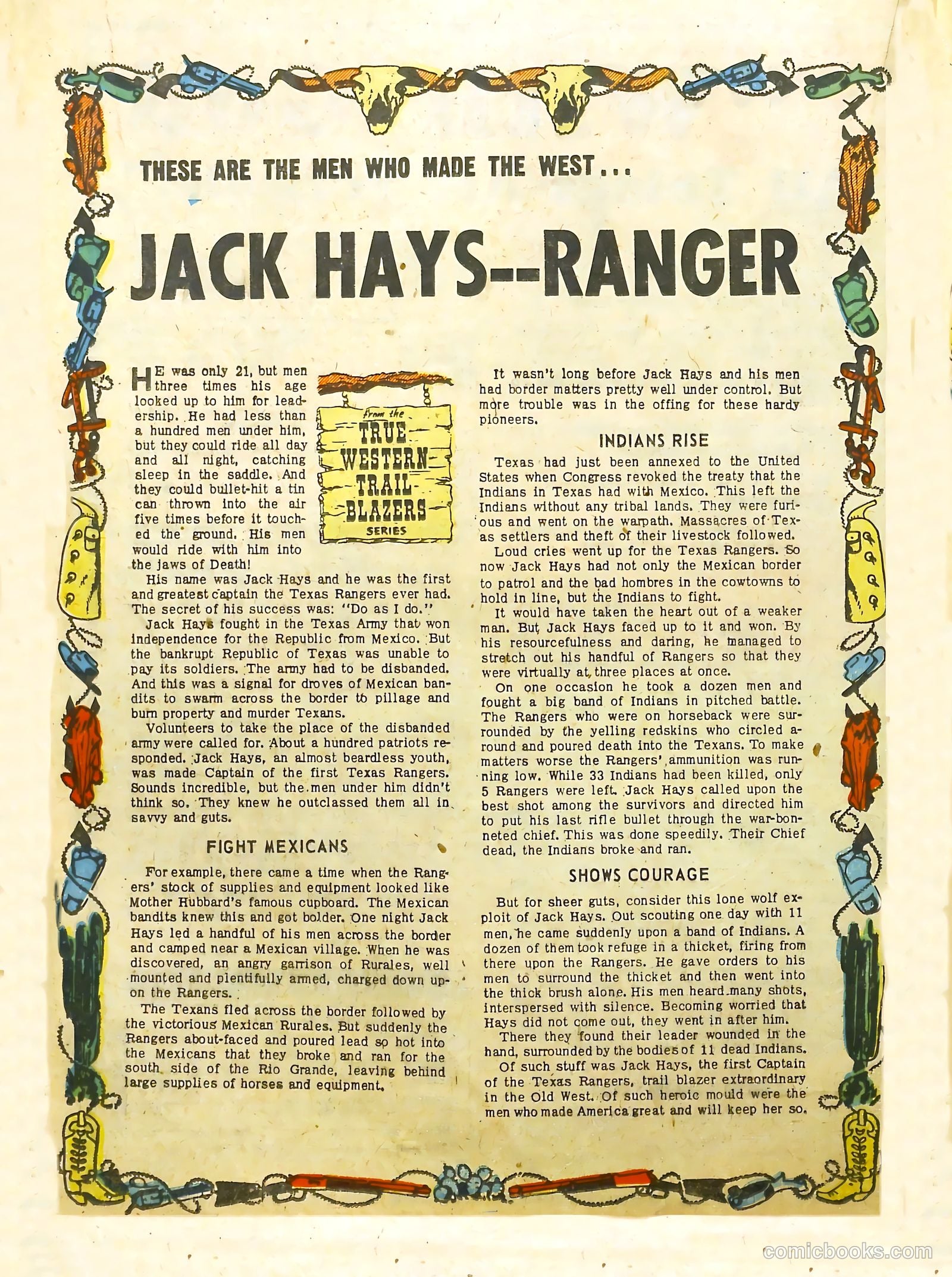 Prize Comics Western #90 (1950) — page 22 of 44
