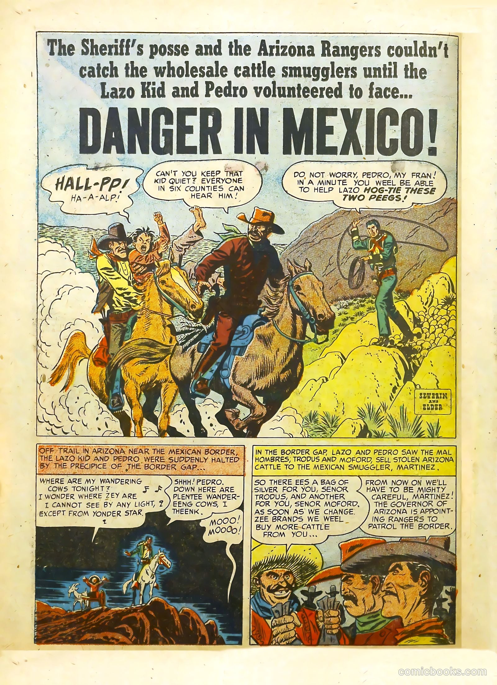 Prize Comics Western #90 (1950) — page 24 of 44