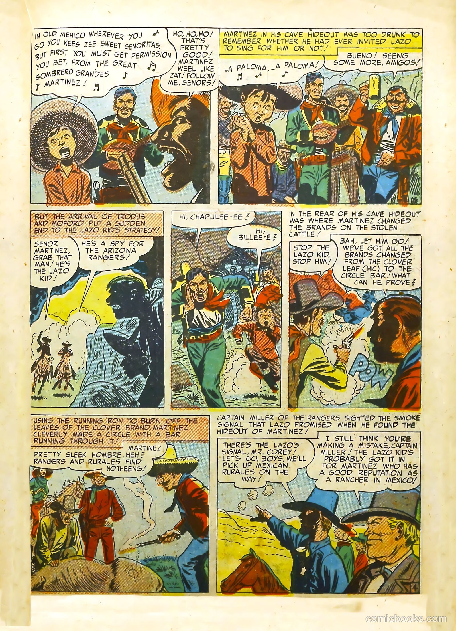 Prize Comics Western #90 (1950) — page 27 of 44