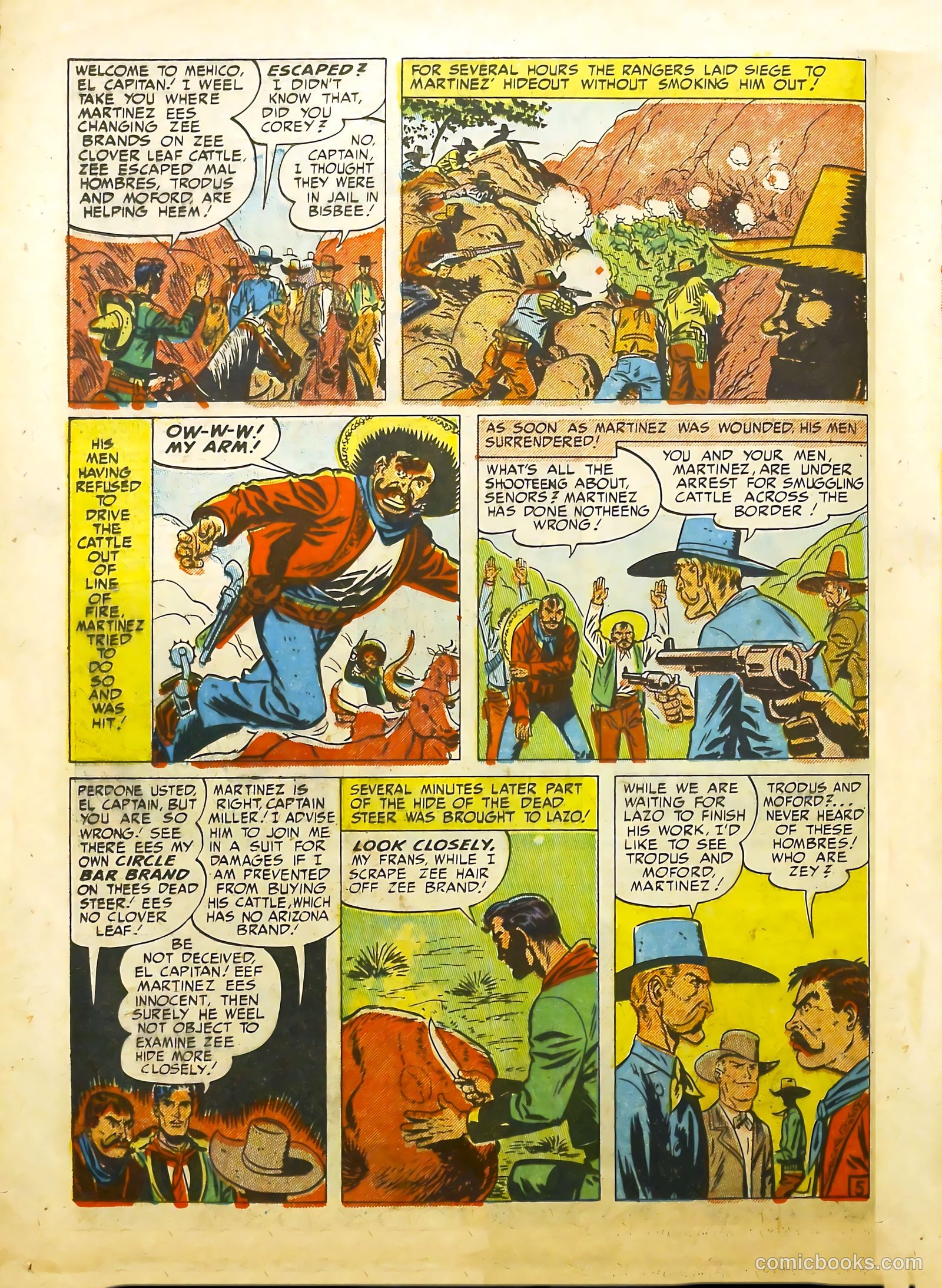 Prize Comics Western #90 (1950) — page 28 of 44