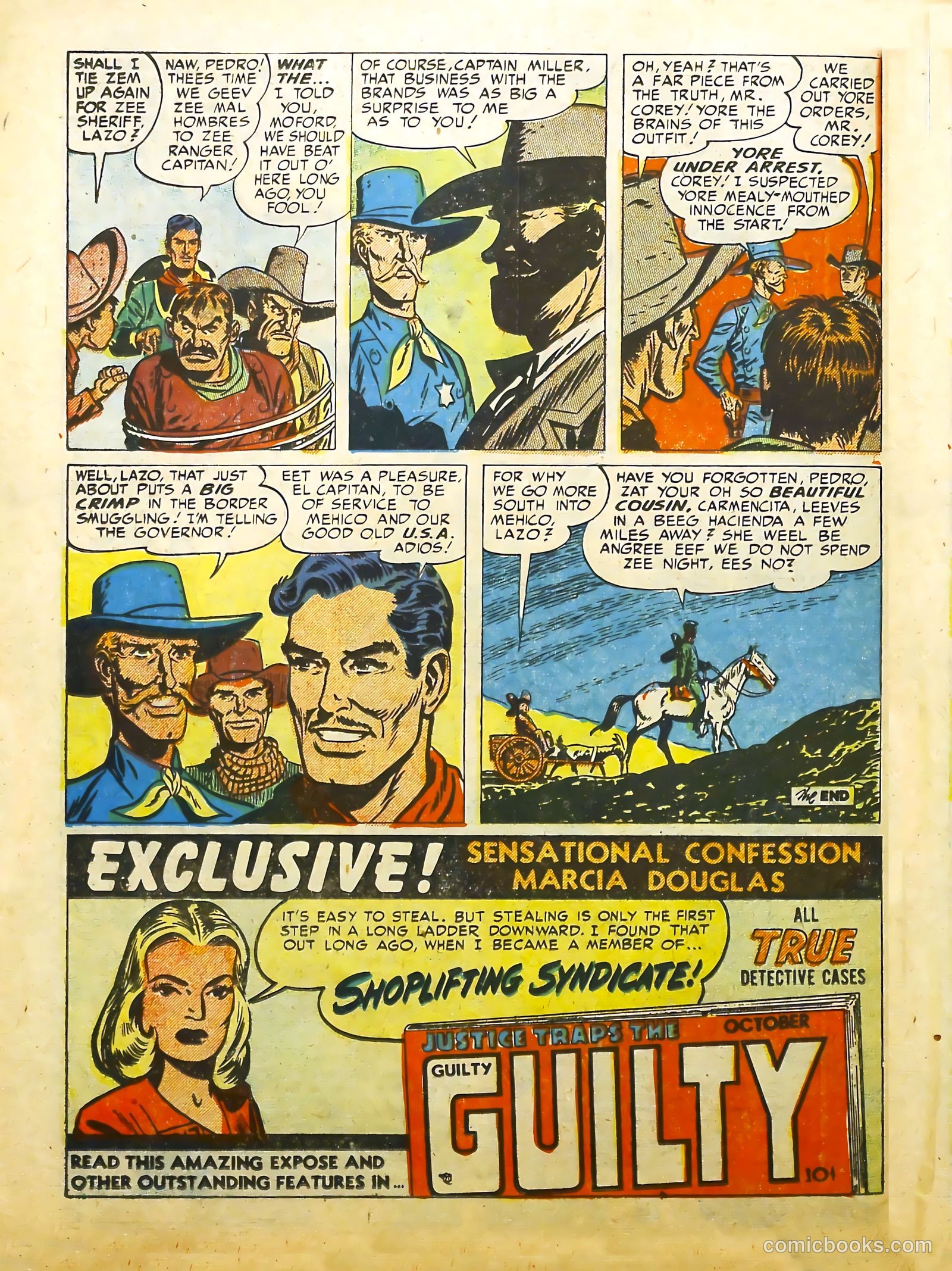 Prize Comics Western #90 (1950) — page 30 of 44