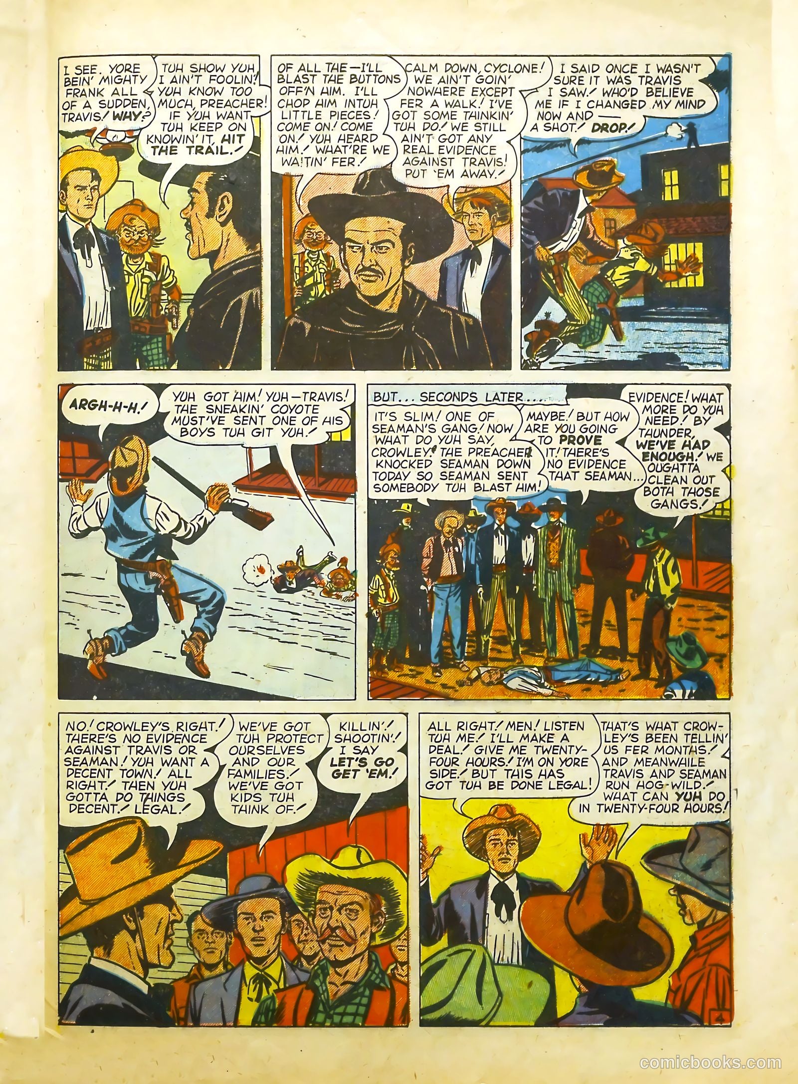 Prize Comics Western #90 (1950) — page 37 of 44
