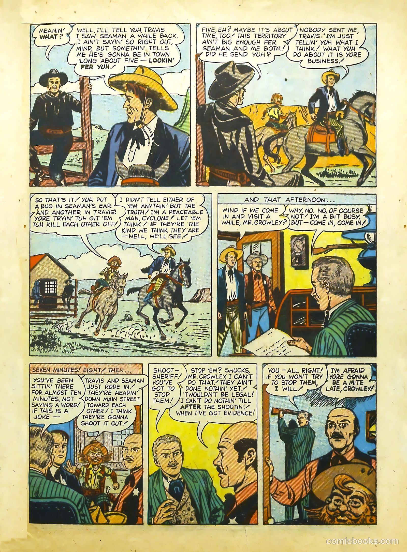 Prize Comics Western #90 (1950) — page 39 of 44