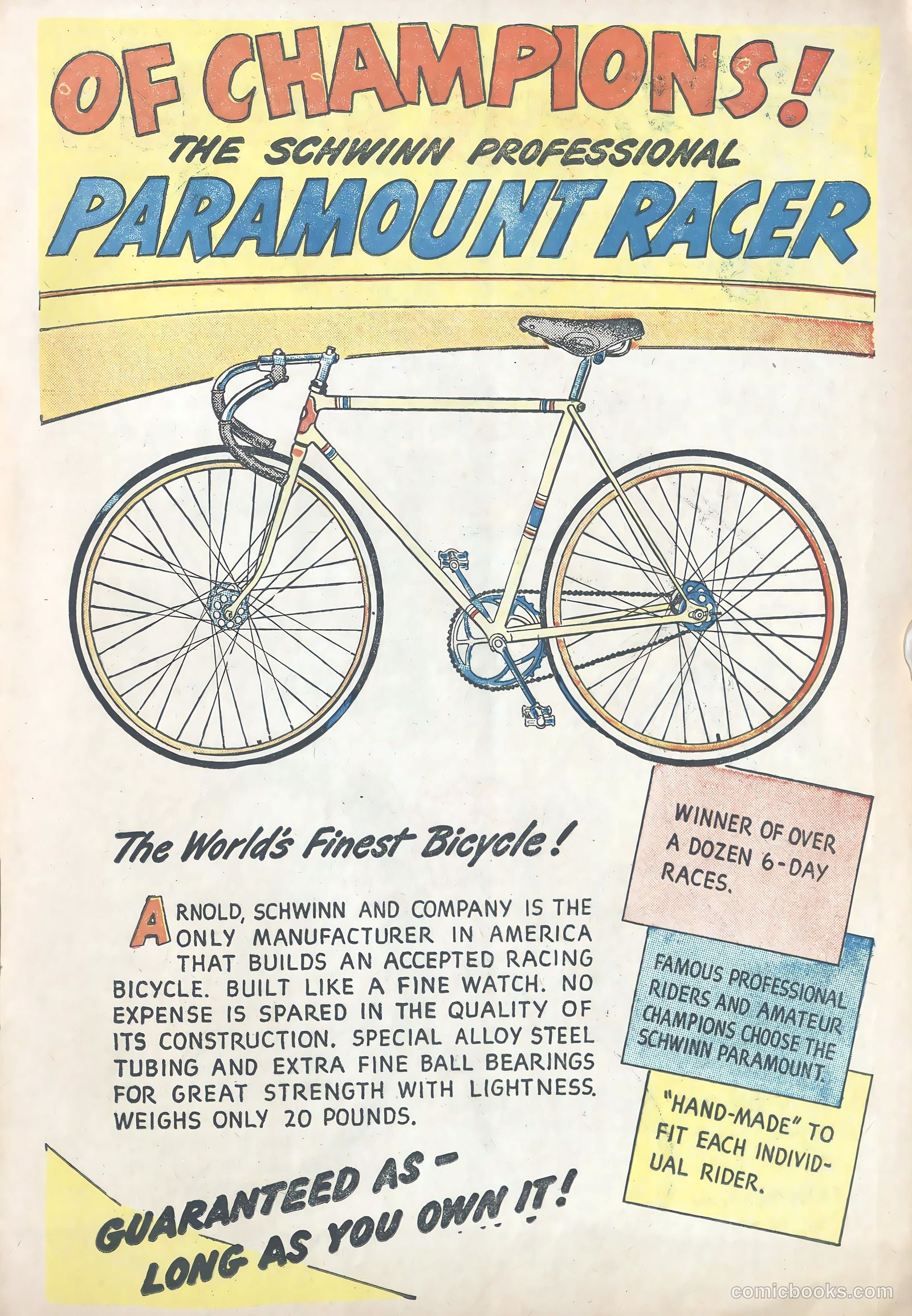 Schwinn Bicycle Book #nn (1949) — page 9 of 33